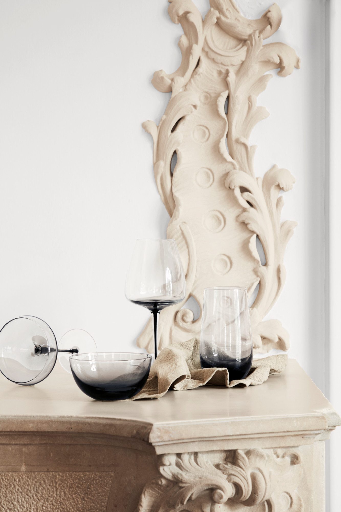 Broste Copenhagen Glas Broste Copenhagen Smoke Glas Grey