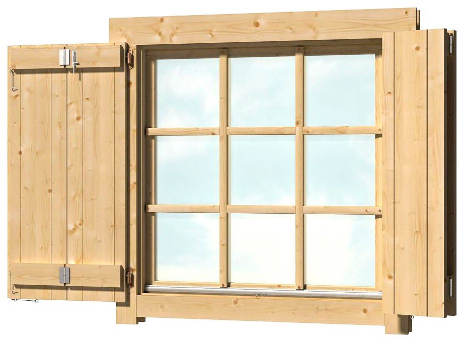 LASITA MAJA Fensterladen, BxH: 54x54 cm, für Gartenhaus »Colorado«