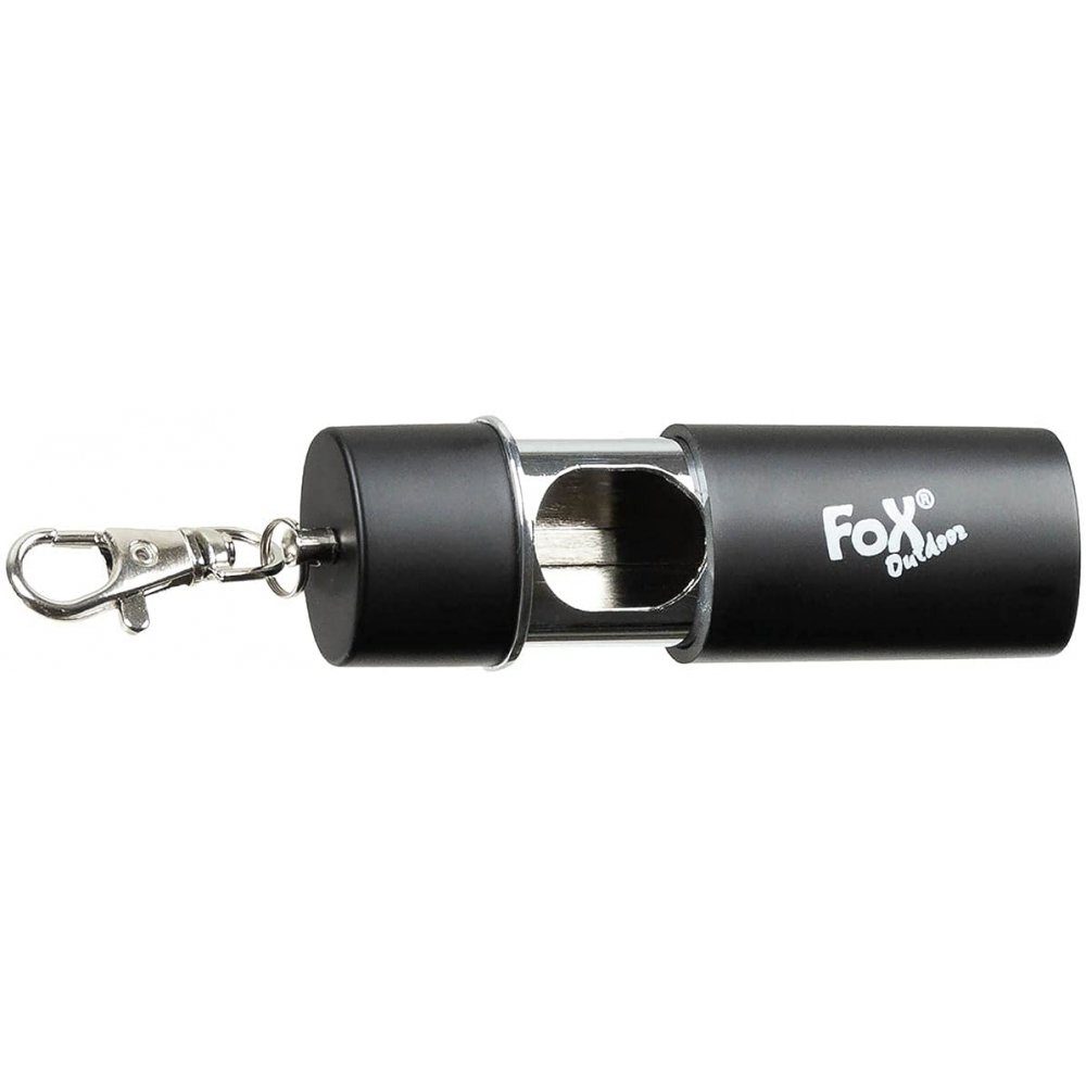 Aschenbecher Aschenbecher - Fox schwarz FoxOutdoor Outdoor Travel -