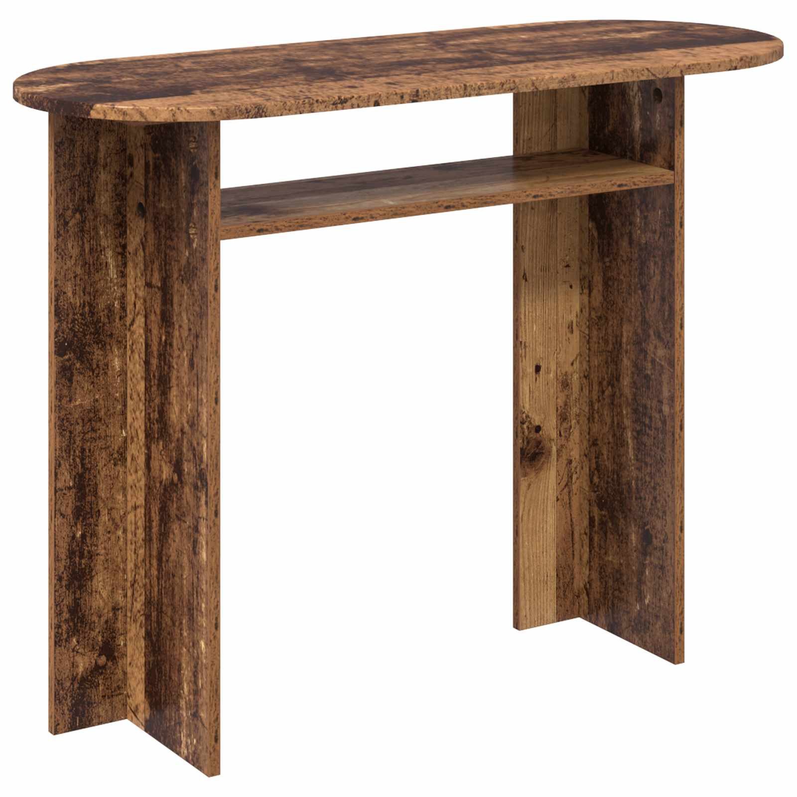 vidaXL Konsolentisch Konsolentisch Altholz 100 x 39,5 x 75 cm Holzwerkstoff (1-St)