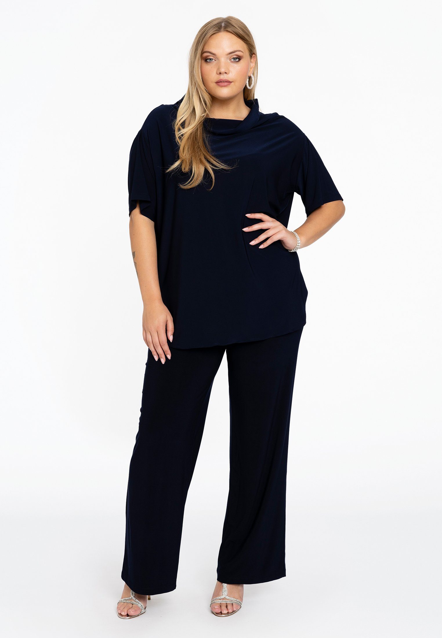 YOEK Bootcuthose Damen Bootcut-Hose Große Größen günstig online kaufen