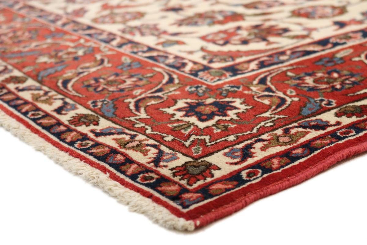 Orientteppich Isfahan 144x209 Handgeknüpfter Orientteppich Nain Höhe: 8 mm Trading, Perserteppich, / rechteckig