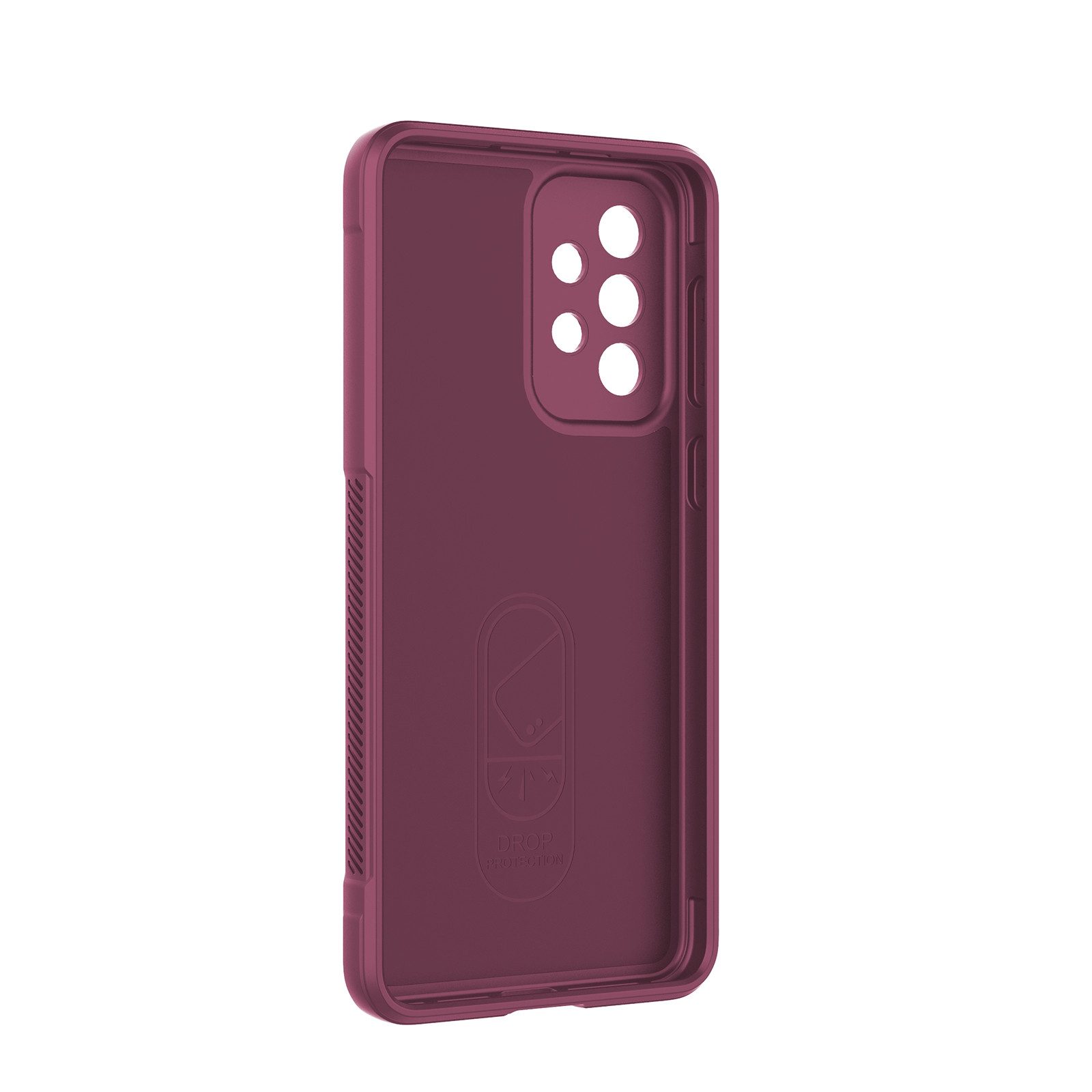 Tec-Expert Handyhülle Cover Hülle für Samsung Galaxy A33 5G 6.4 Zoll, 6.4", Case mit Griffzonen und Mikrofaser Inlay