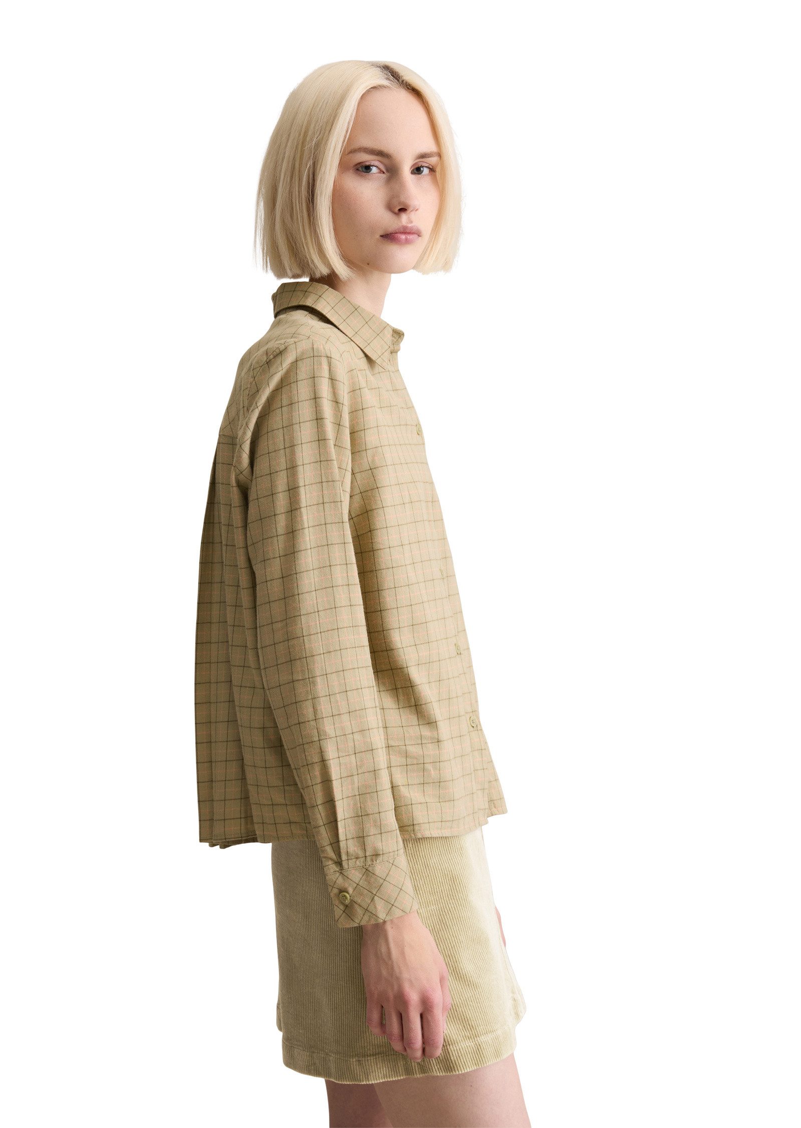 Marc O'Polo DENIM Langarmbluse in softer Flanell-Qualität günstig online kaufen