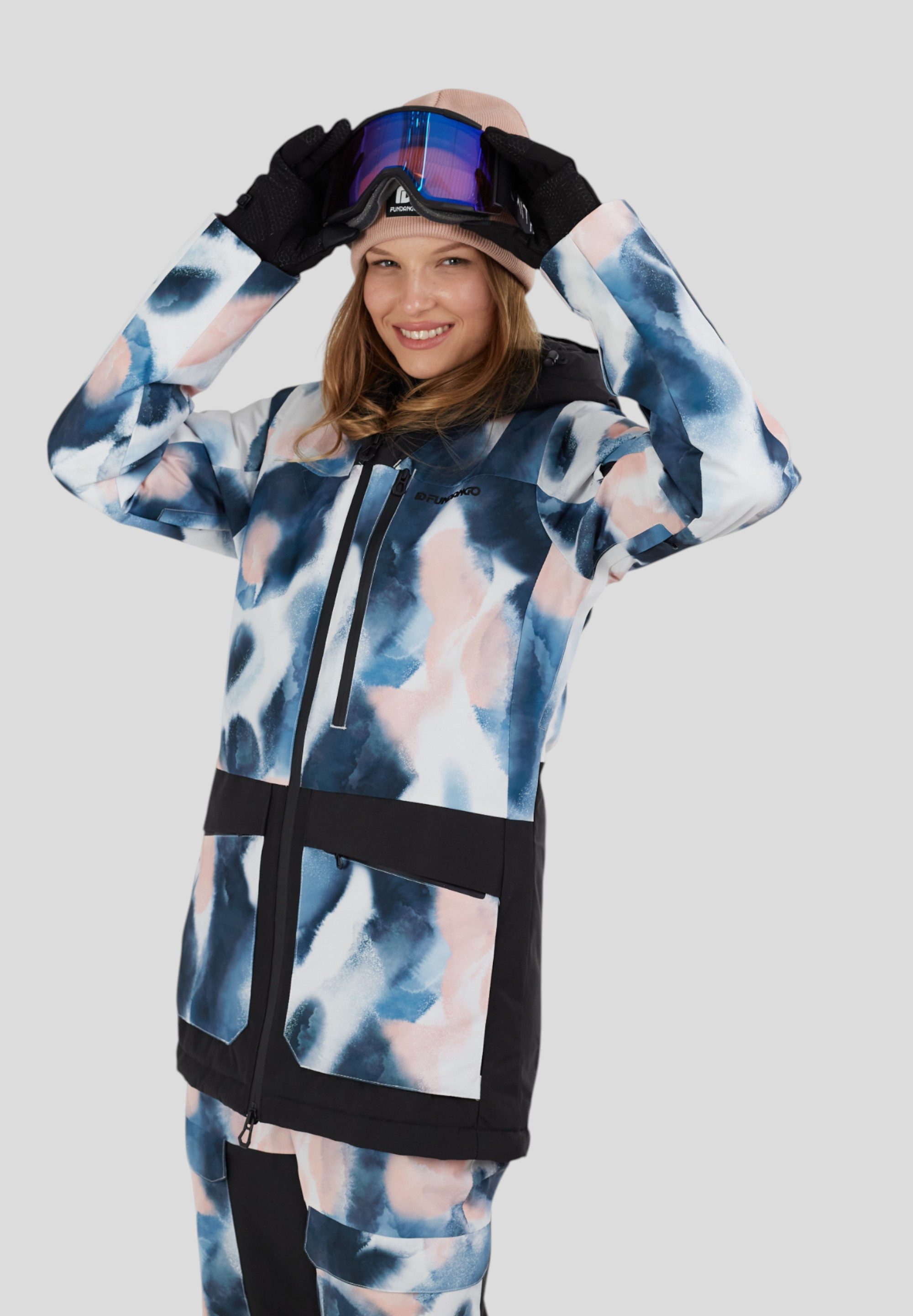 Fundango Winterjacke Poplar ECO technische Allrounder Ski- und Snowboardjacke