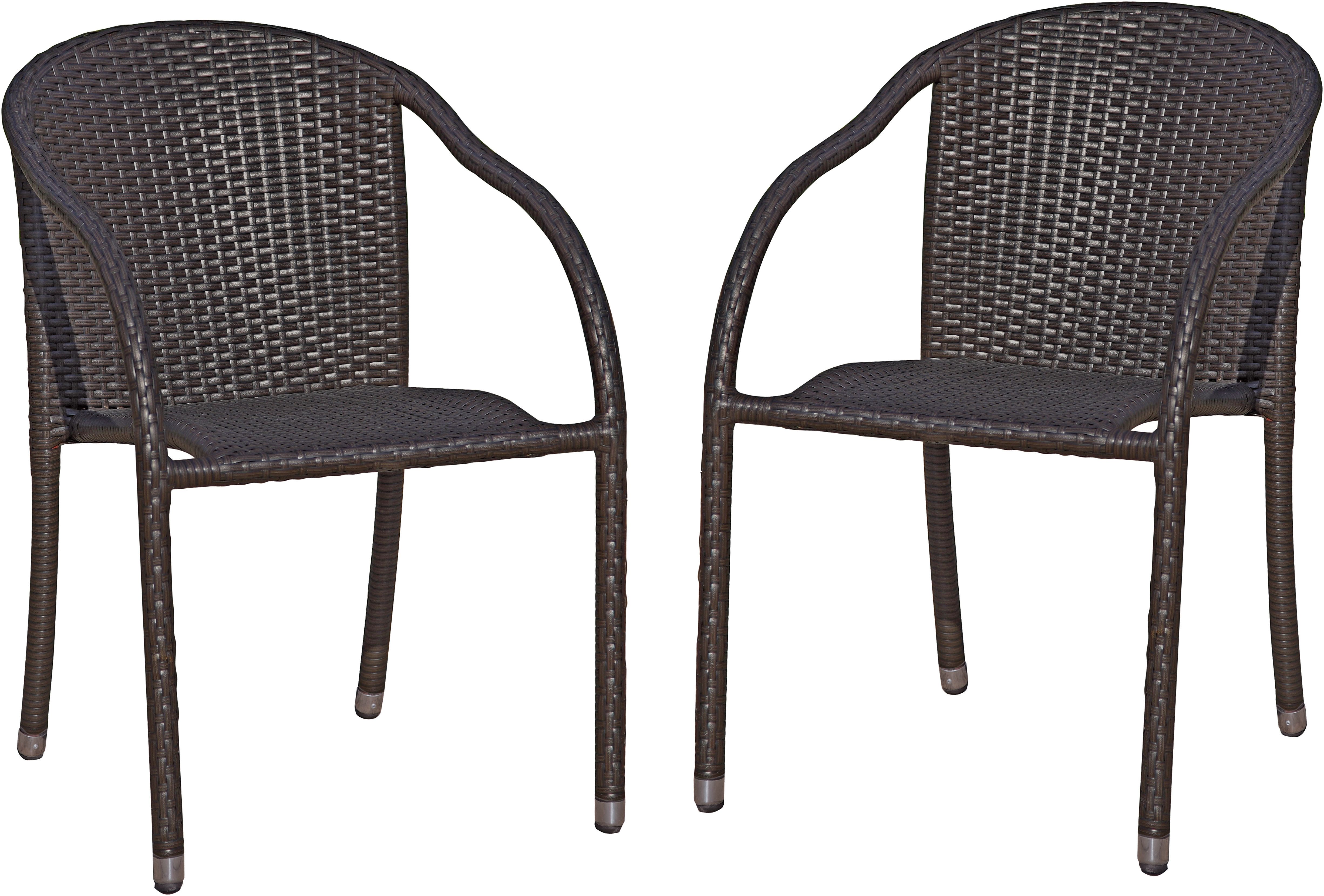 Garden Pleasure Stapelstuhl RIGA (Set, 2 St), leicht verstaubar