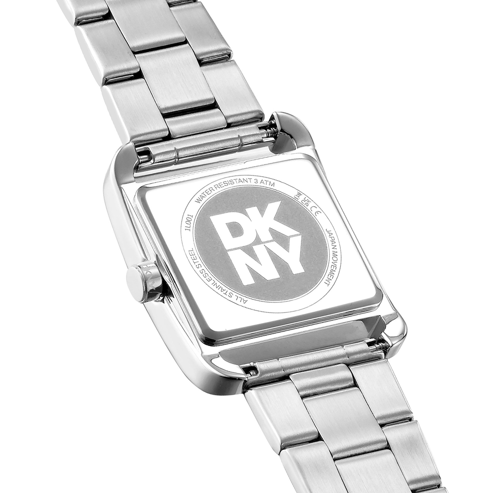 DKNY Quarzuhr City Maxi DK1L001M0035, Armbanduhr, Damenuhr, Edelstahlarmband, analog