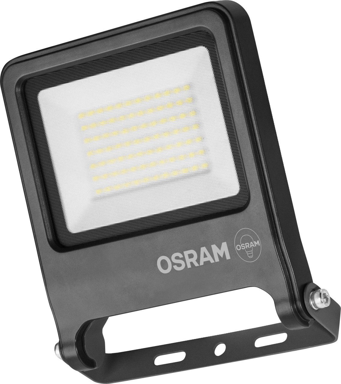 Osram Außen-Wandleuchte Osram Außenleuchte Endura Flood 50W PCR dunkelgrau, Inkl. Leuchtmittel, Nicht dimmbar ohne Bewegungsmelder