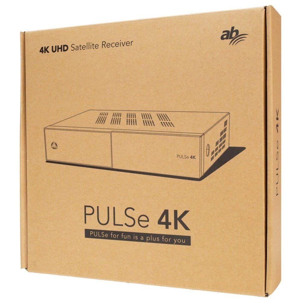 2xDVB-S2X Netzwerk-Receiver ab-com UHD PULSe 4K