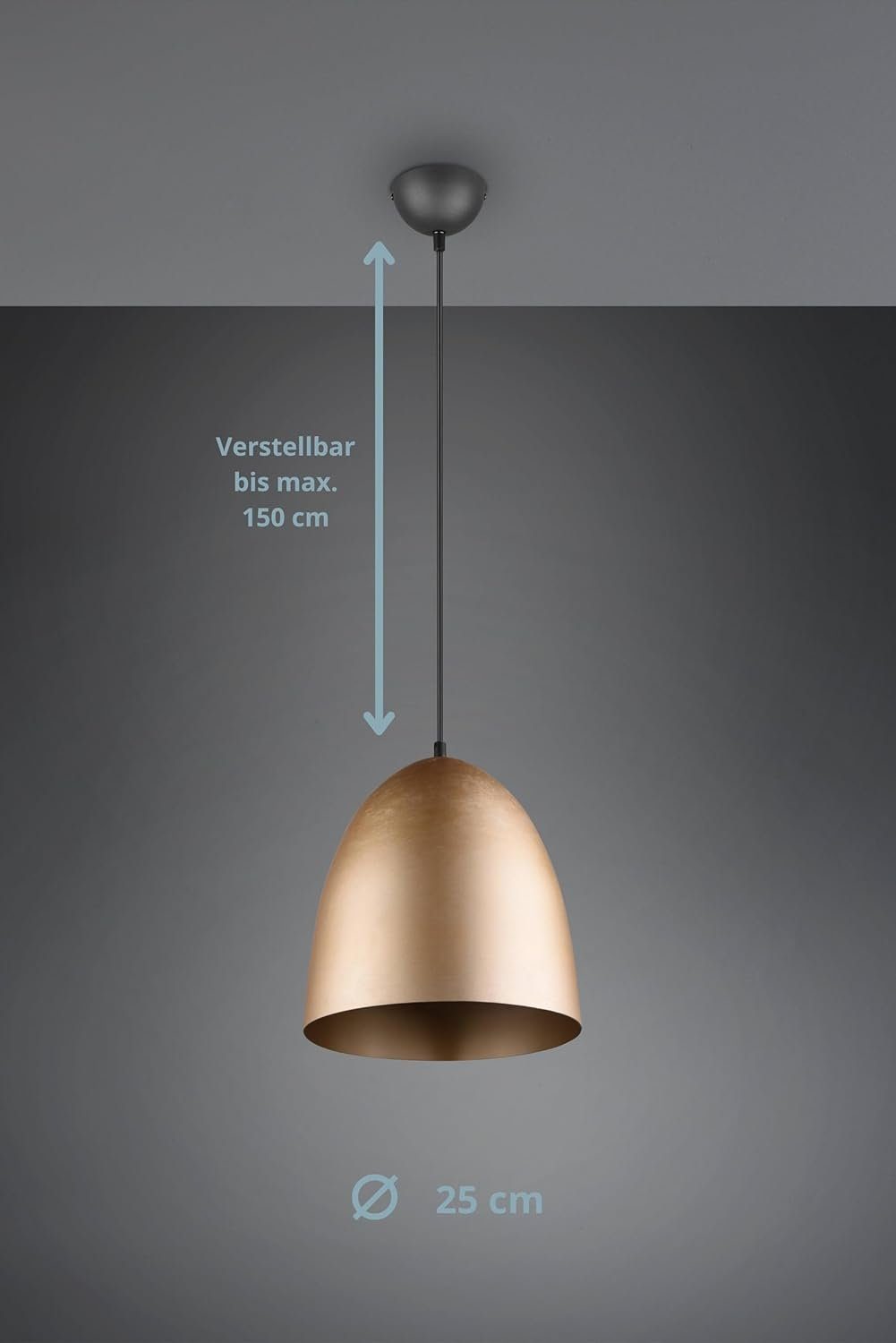 lightling Pendelleuchte Mathilda, ohne Leuchtmittel, moderne günstig online kaufen