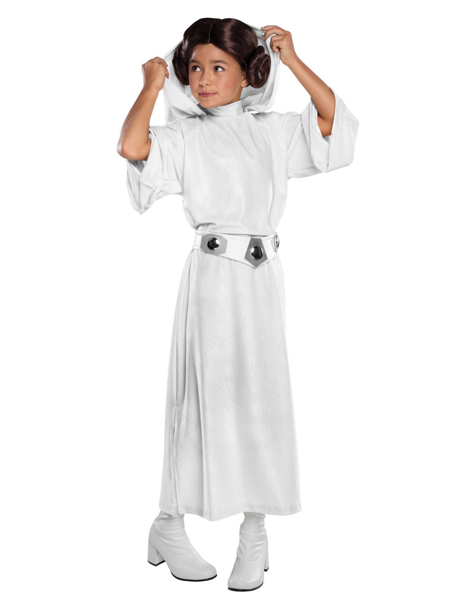 Rubie´s Kostüm Star Wars Prinzessin Leia Deluxe, Original lizenzierte 'Star Wars' Verkleidung
