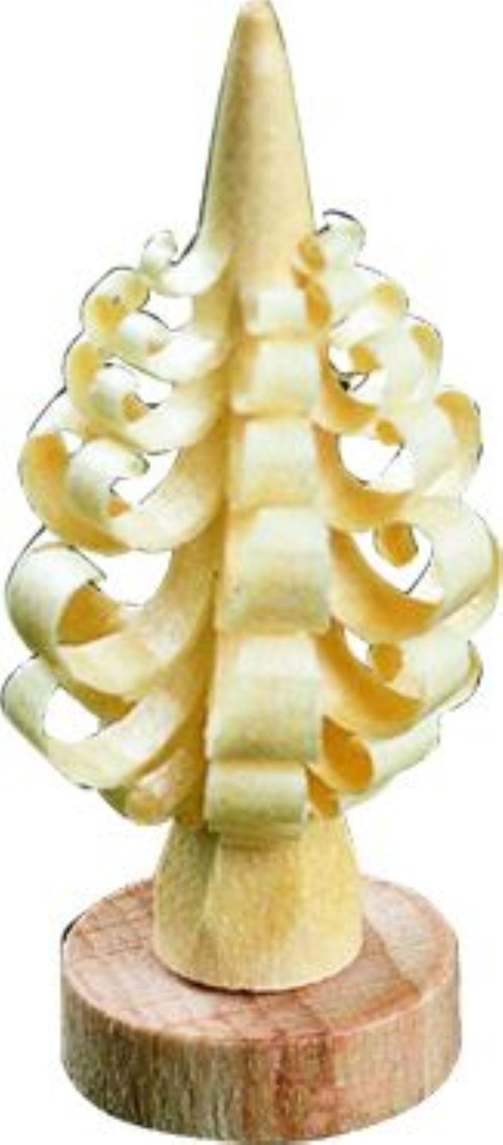 Richard Glaesser Dekobaum Spanbaum, Höhe 4cm, Handwerkskunst original Erzgebirge