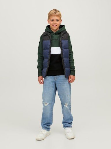 SWEAT Hoodie JJEREID Junior Jack Jones & Mountain SN View BLOCKING JNR HOOD