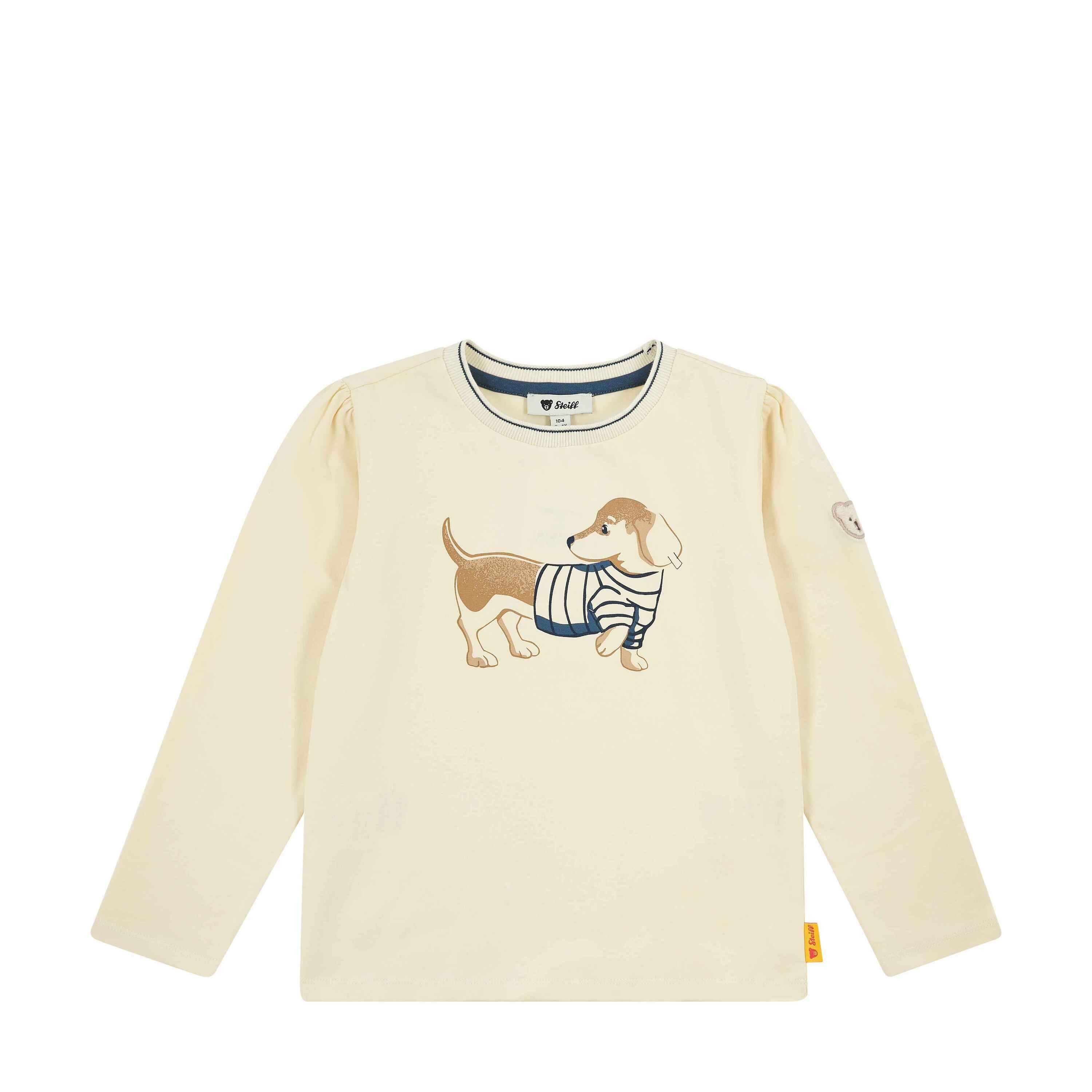 Steiff Langarmshirt T-Shirt langarm Woof & Fluff