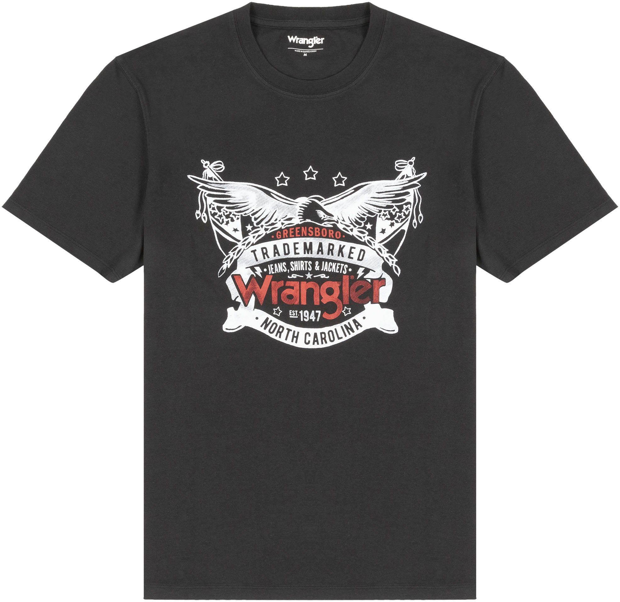 Wrangler Print-Shirt Americana Tee