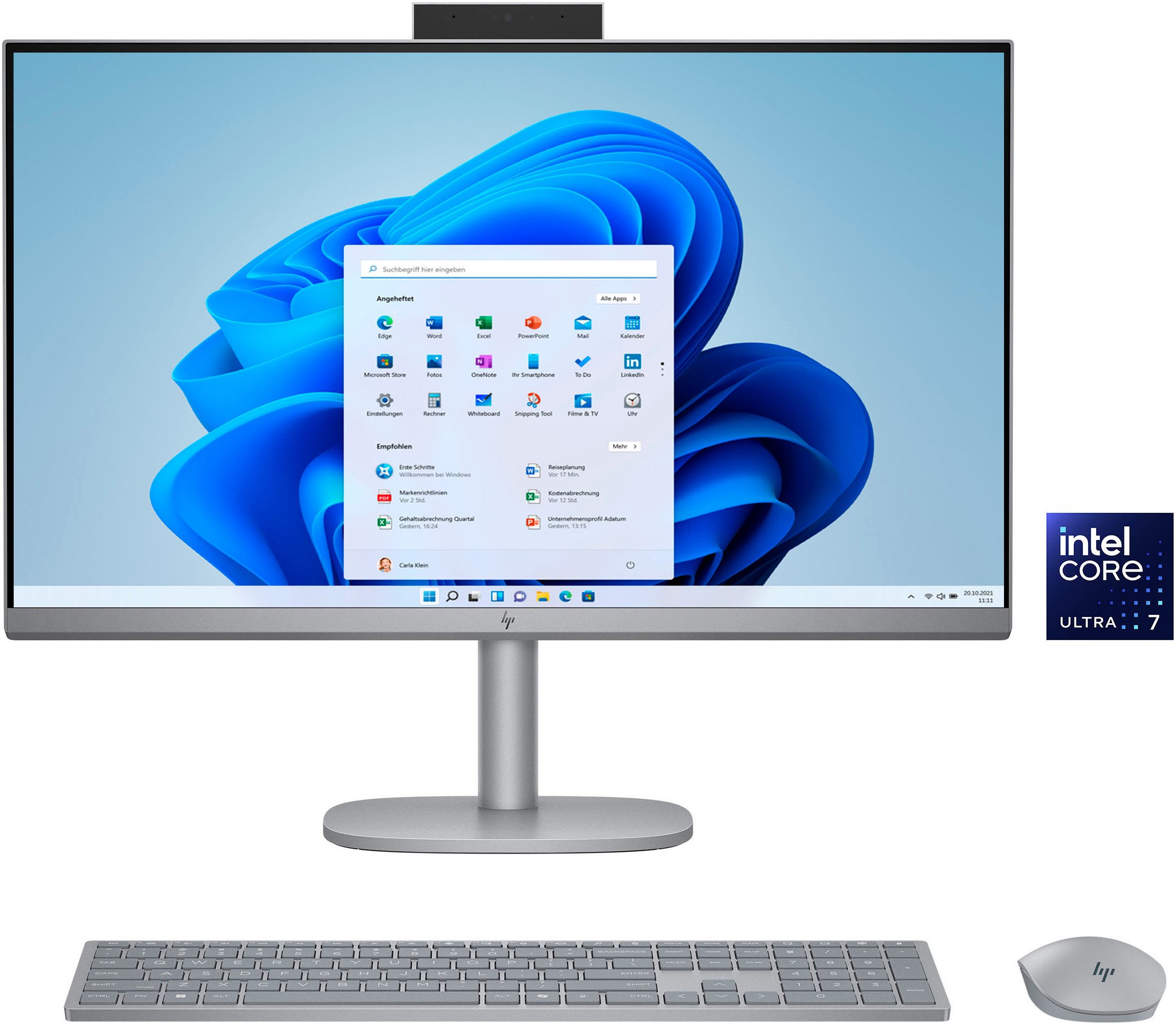 HP OmniStudio X 27-cs1076ng All-in-One PC (27 Zoll, Intel Core Ultra 7 256V, ARC Graphics, 16 GB RAM, 2000 GB SSD)