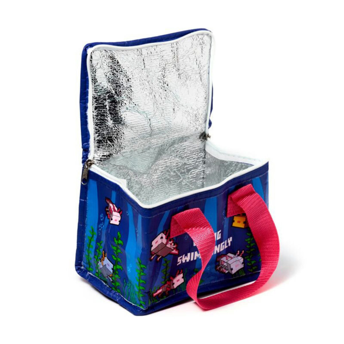 Minecraft Kühltasche Minecraft Creeper Kühltasche Lunchtasche Isotasche 14x14x21 cm – Bild 3 von 5