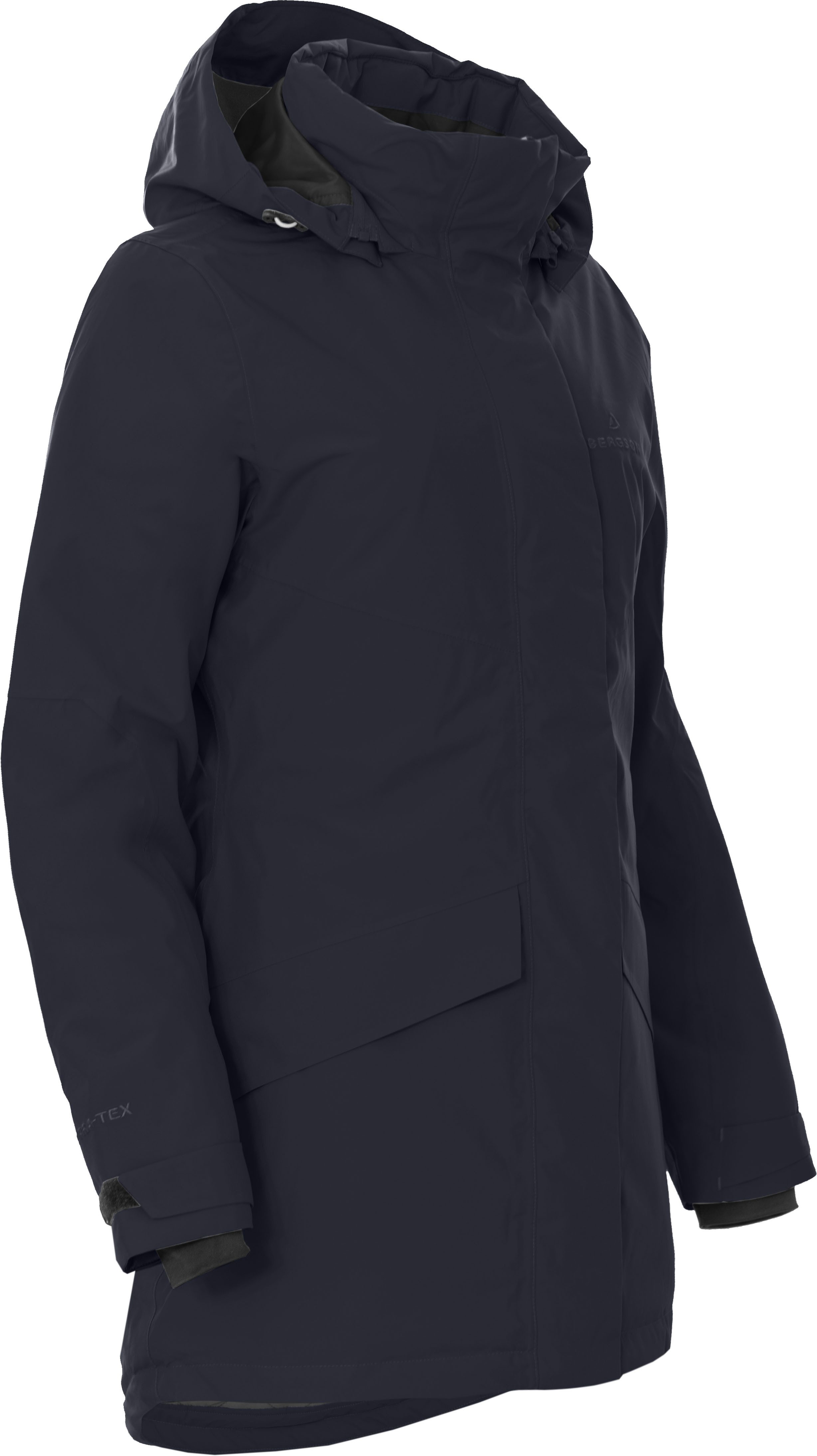 Bergson Winterjacke TUUSULA Damen Winterparka, warm wattiert, 20000 mm Wassersäule, Normalgrößen