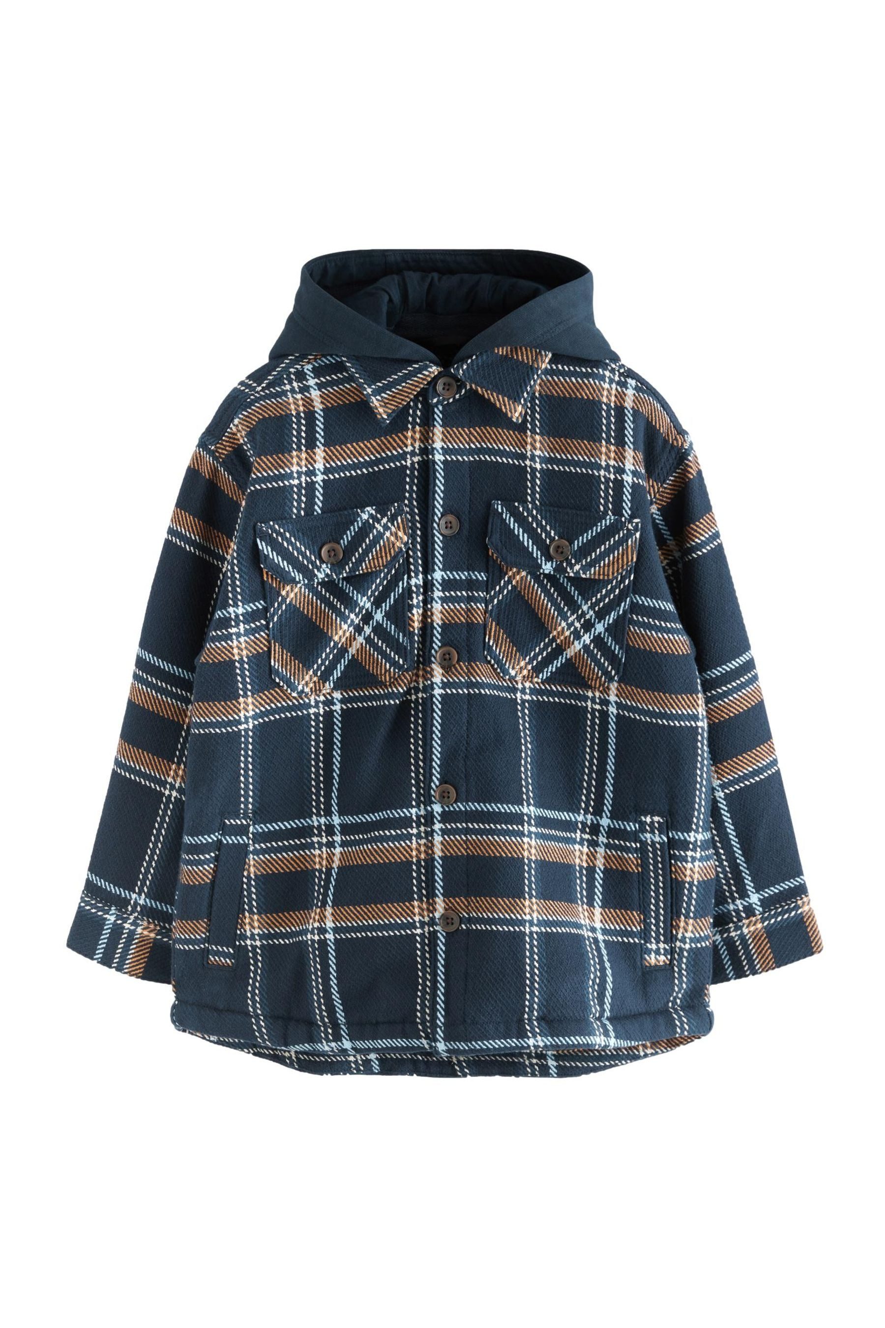 Hemdjacke Hemdjacke mit Kapuze