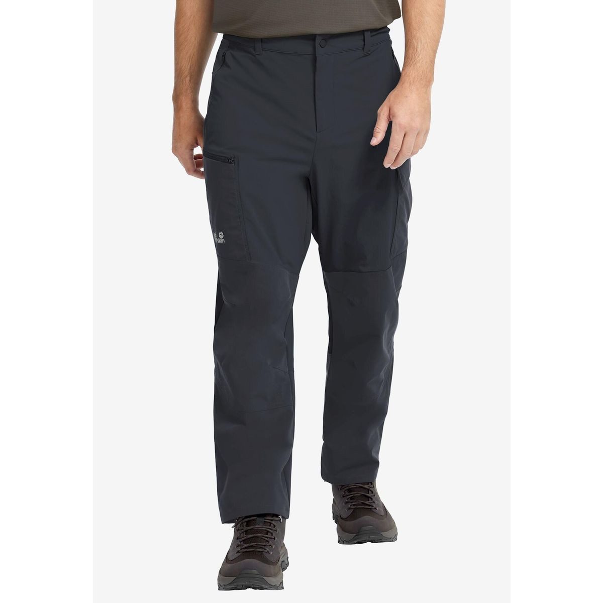 Jack Wolfskin Outdoorhose Ridge Hike Pants M Leichte, atmungsaktive Wanderhose mit wind- und wasserabweisender