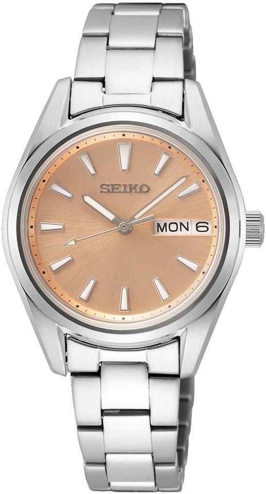 Seiko Quarzuhr SUR351P1, Stilvolle Armbanduhr für Damen