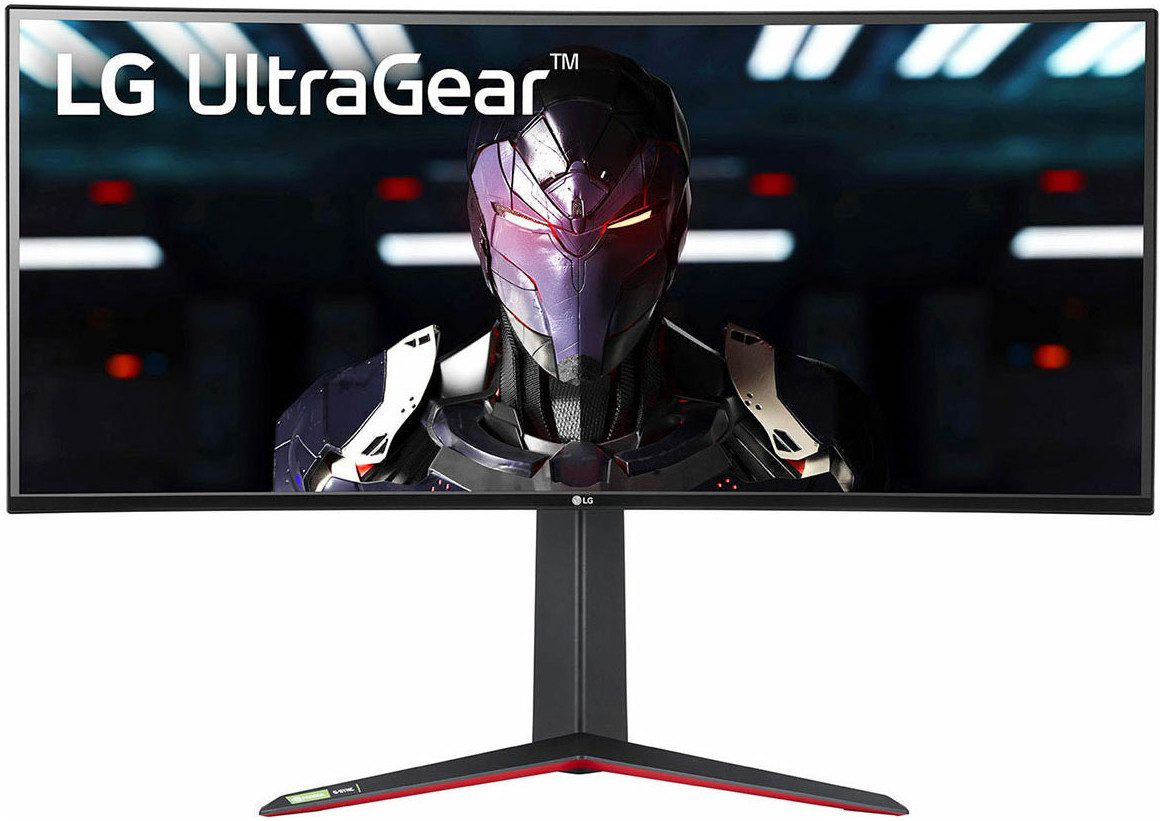 LG 34GN850P Curved-Gaming-Monitor (87 cm/34 ", 3440 x 1440 px, UWQHD, 1 ms Reaktionszeit, 160 Hz, IPS)