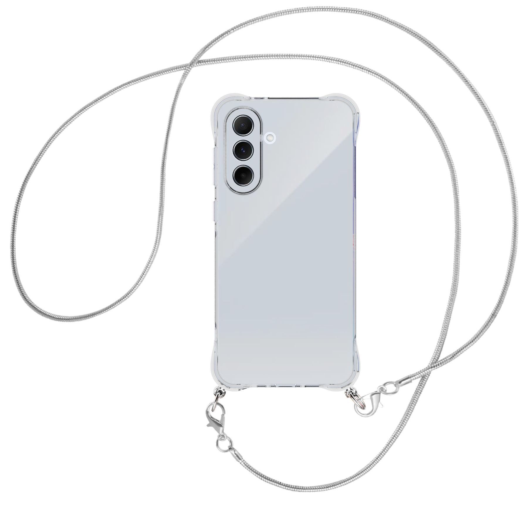 mtb more energy Handykette für Samsung Galaxy A56 5G [NC-933-MK], Umhängehülle mit Metallkette [NC-933-MK]
