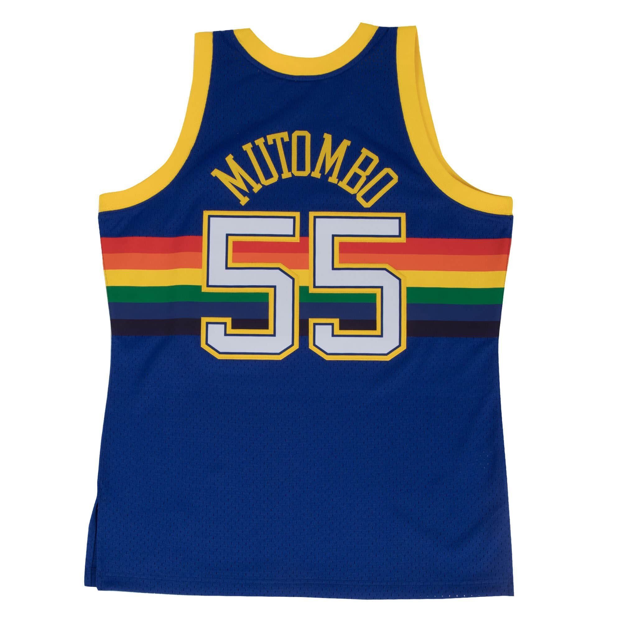 Mitchell & Ness Basketballtrikot Swingman Jersey Denver Nuggets 9192 Dikembe Mutom
