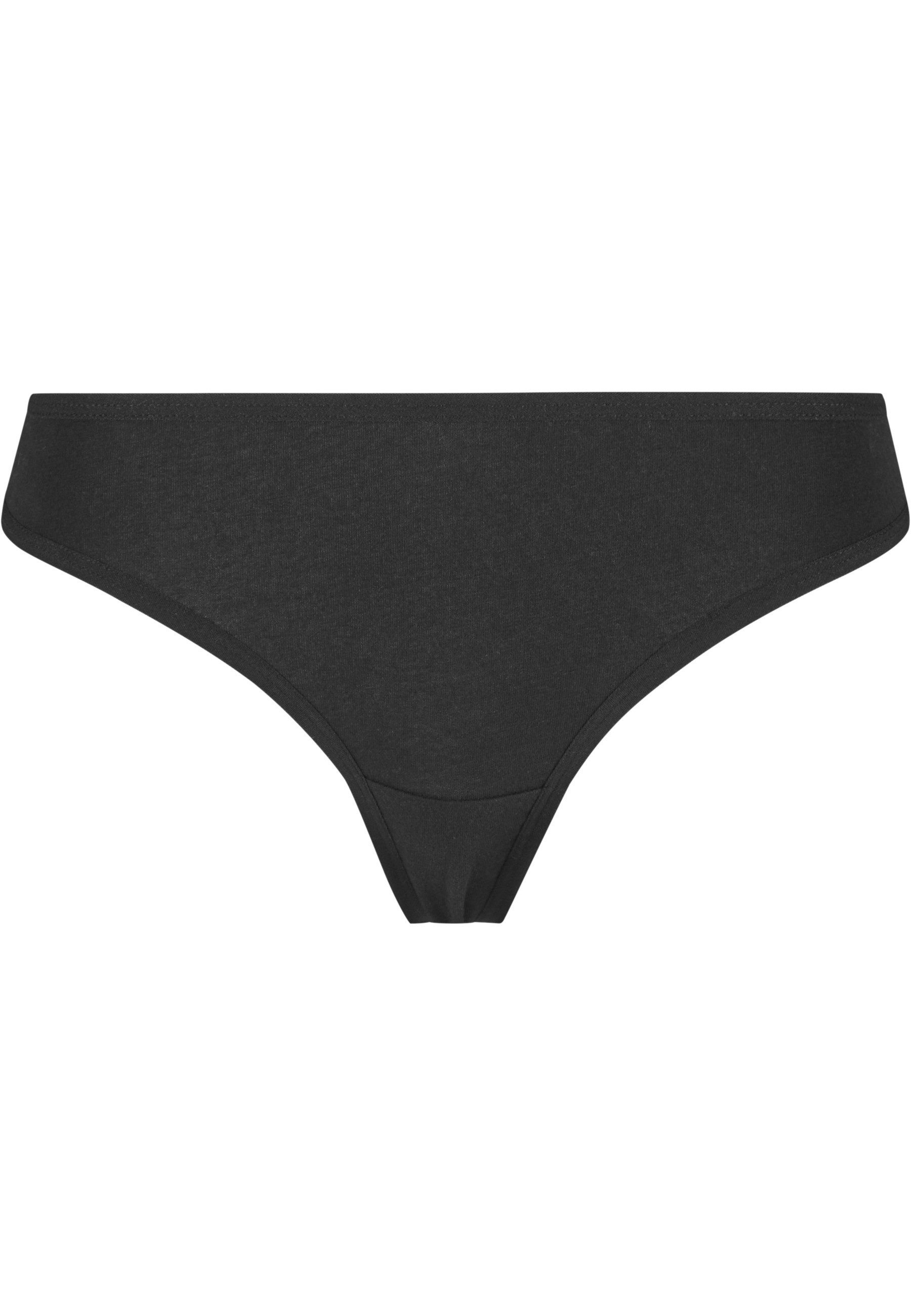 URBAN CLASSICS Panty Urban Classics Ladies Basic Cotton Tanga 5-Pack
