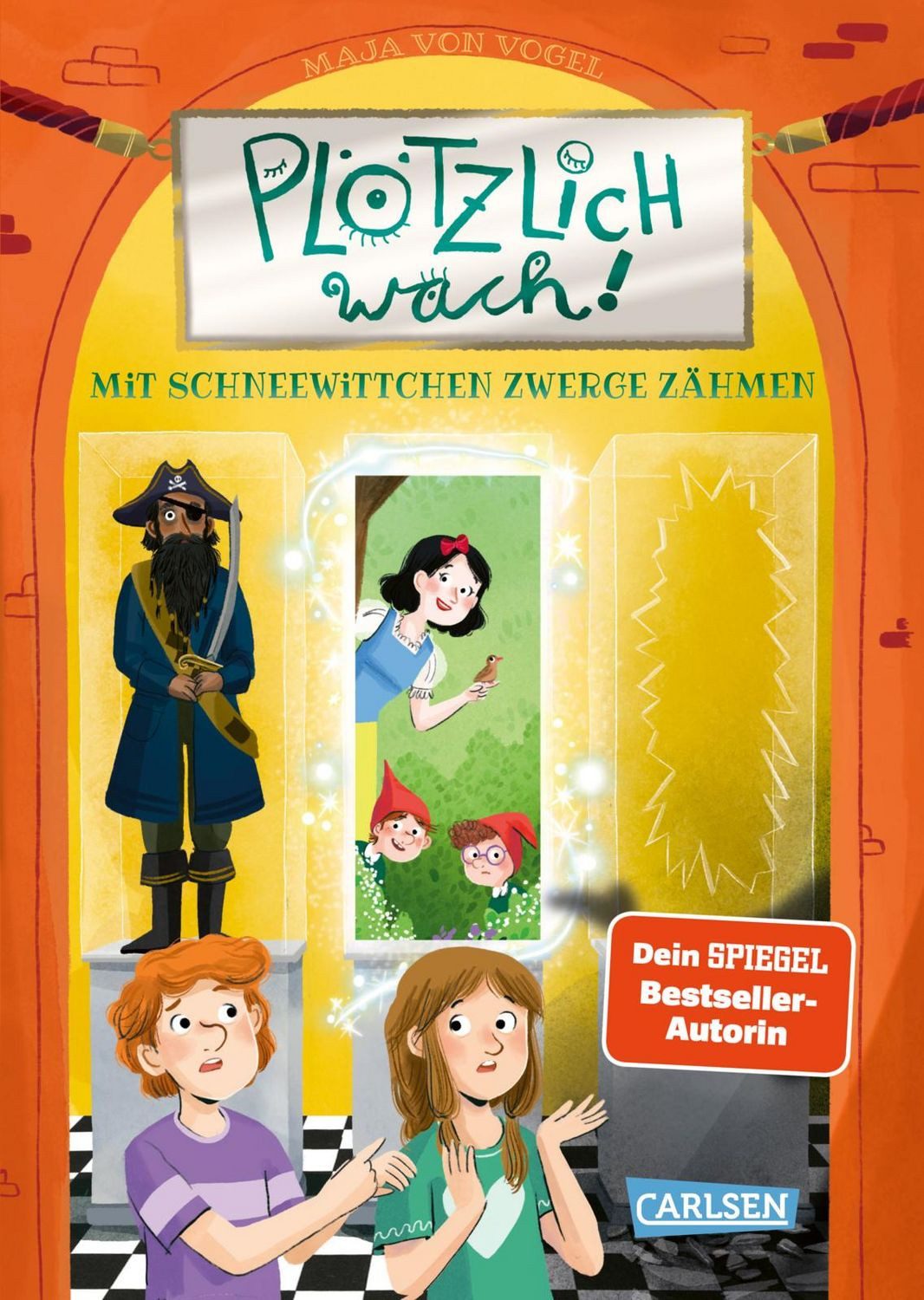 Plötzlich wach! 4: Mit Schneewittchen Zwerge zähmen / Maja von Vogel