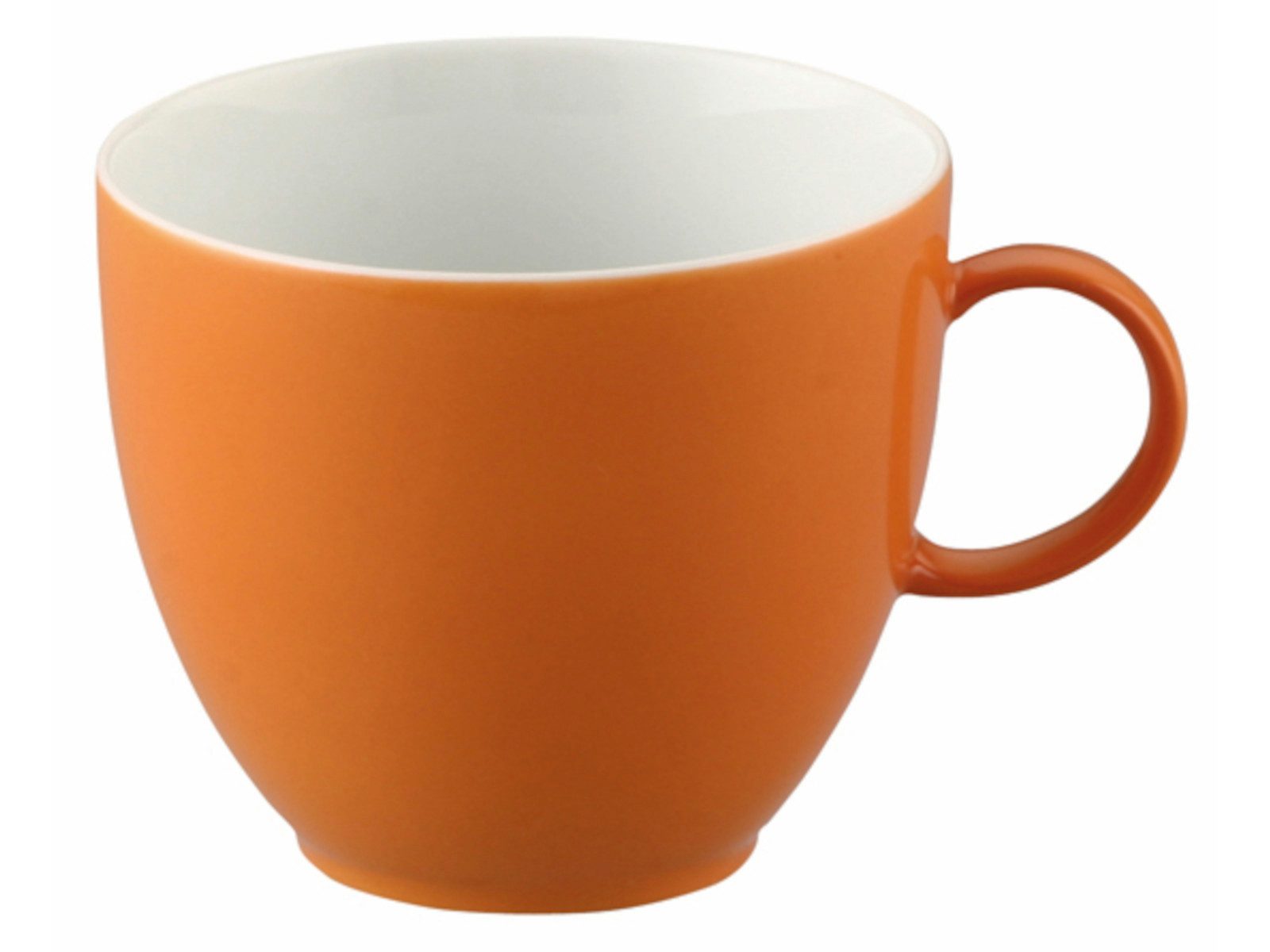 Thomas Porzellan Tasse Sunny Day Orange Kaffee-Obertasse 0,2 l, Porzellan, Tassen