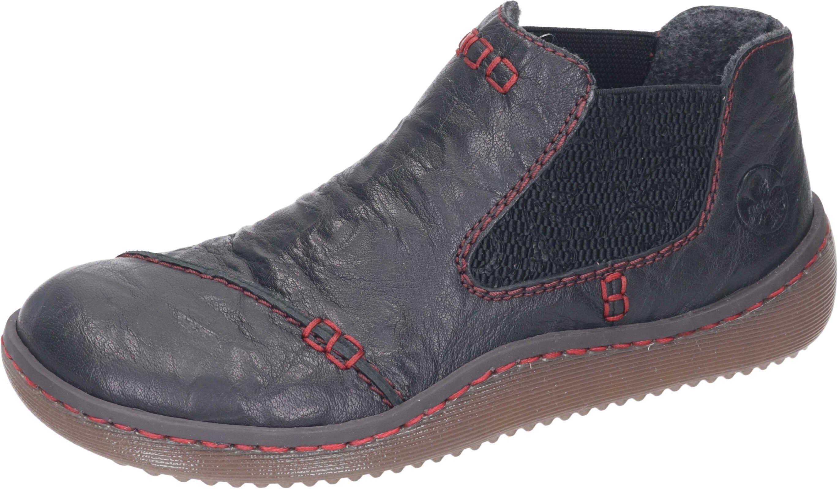 Rieker Stiefeletten Stiefelette mit Gummizug