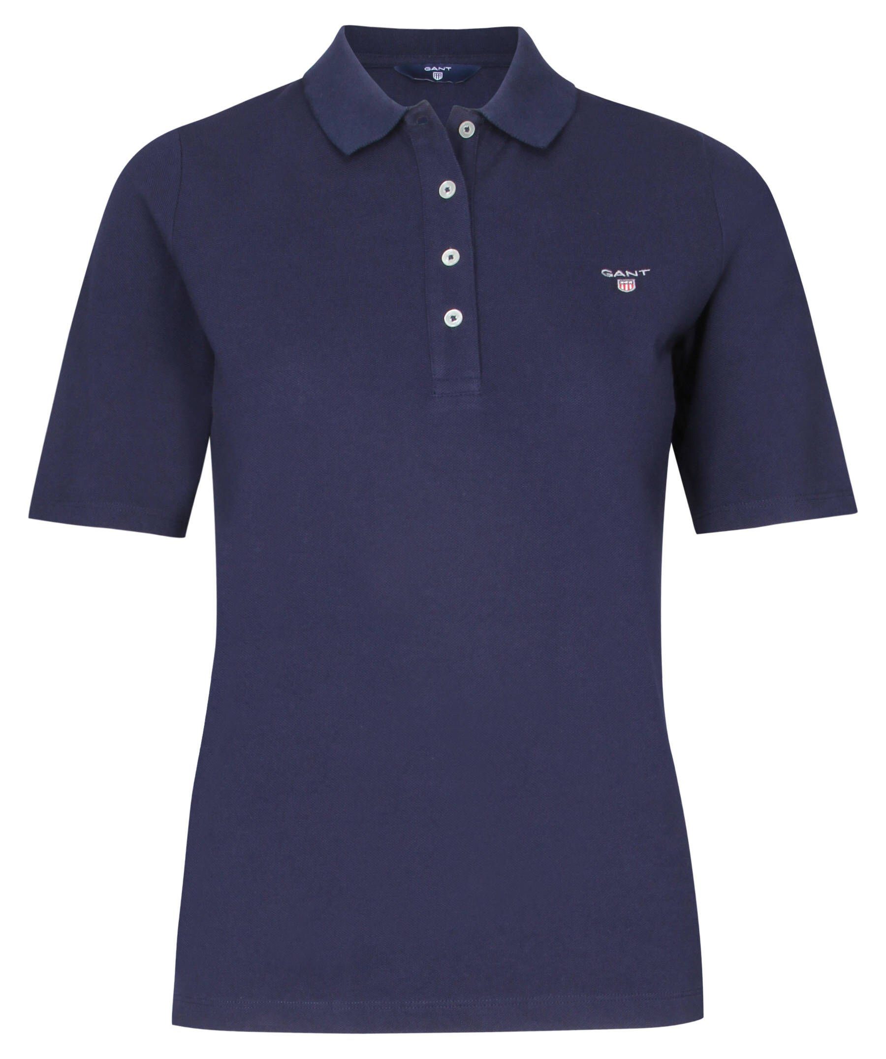 Gant Poloshirt Damen Poloshirt THE ORIGINAL PIQUE (1-tlg) marine (52) | Poloshirts