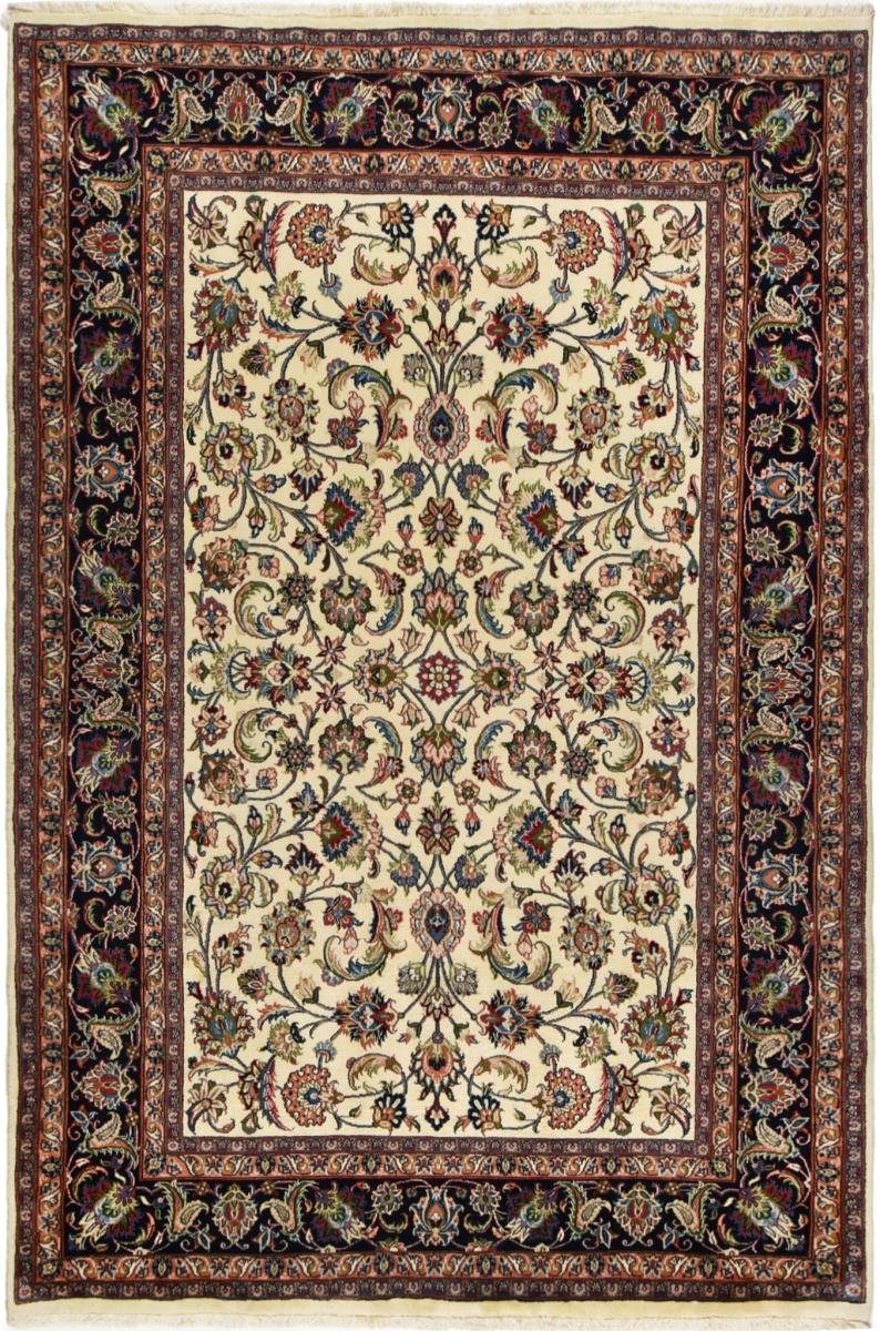 Orientteppich Mashhad 189x283 Handgeknüpfter Orientteppich / Perserteppich, Nain Trading, rechteckig, Höhe: 12 mm