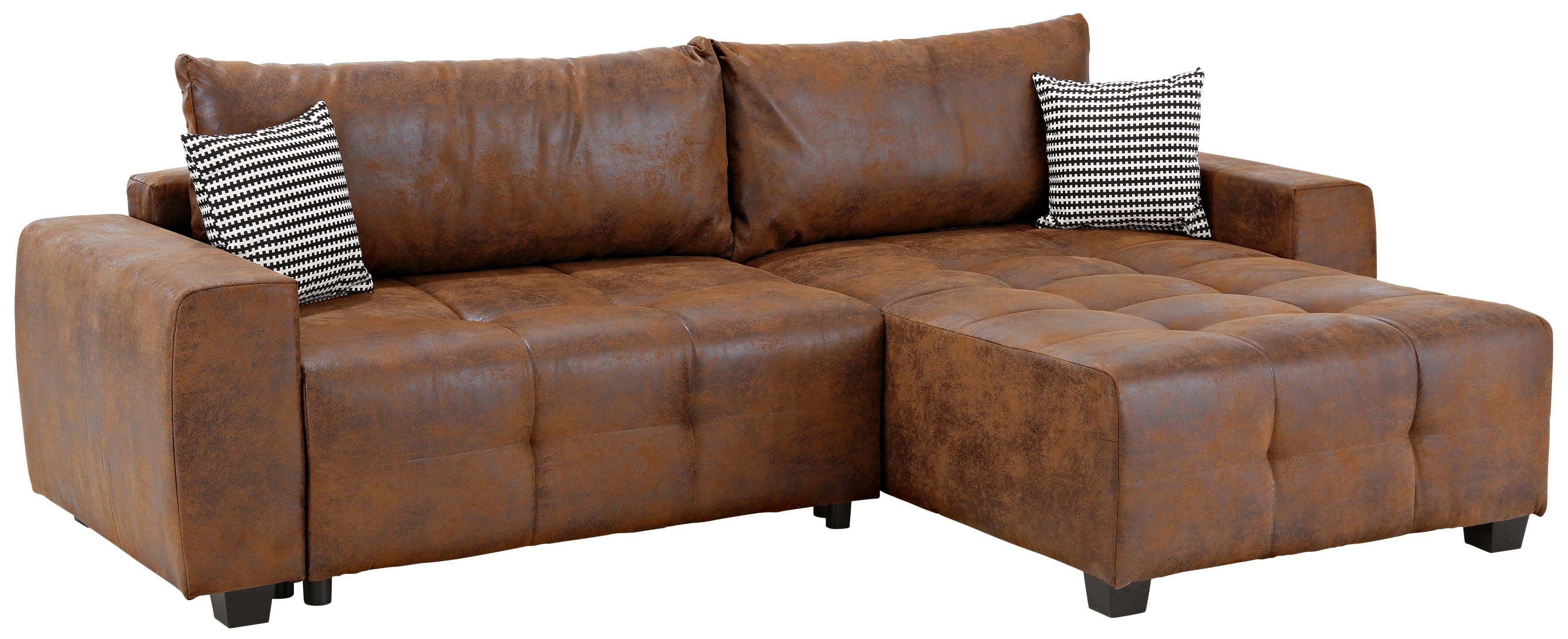 Home affaire Ecksofa Bella L-Form, B: 254 cm - OTTO. Verlässliche Qualität. günstig online kaufen
