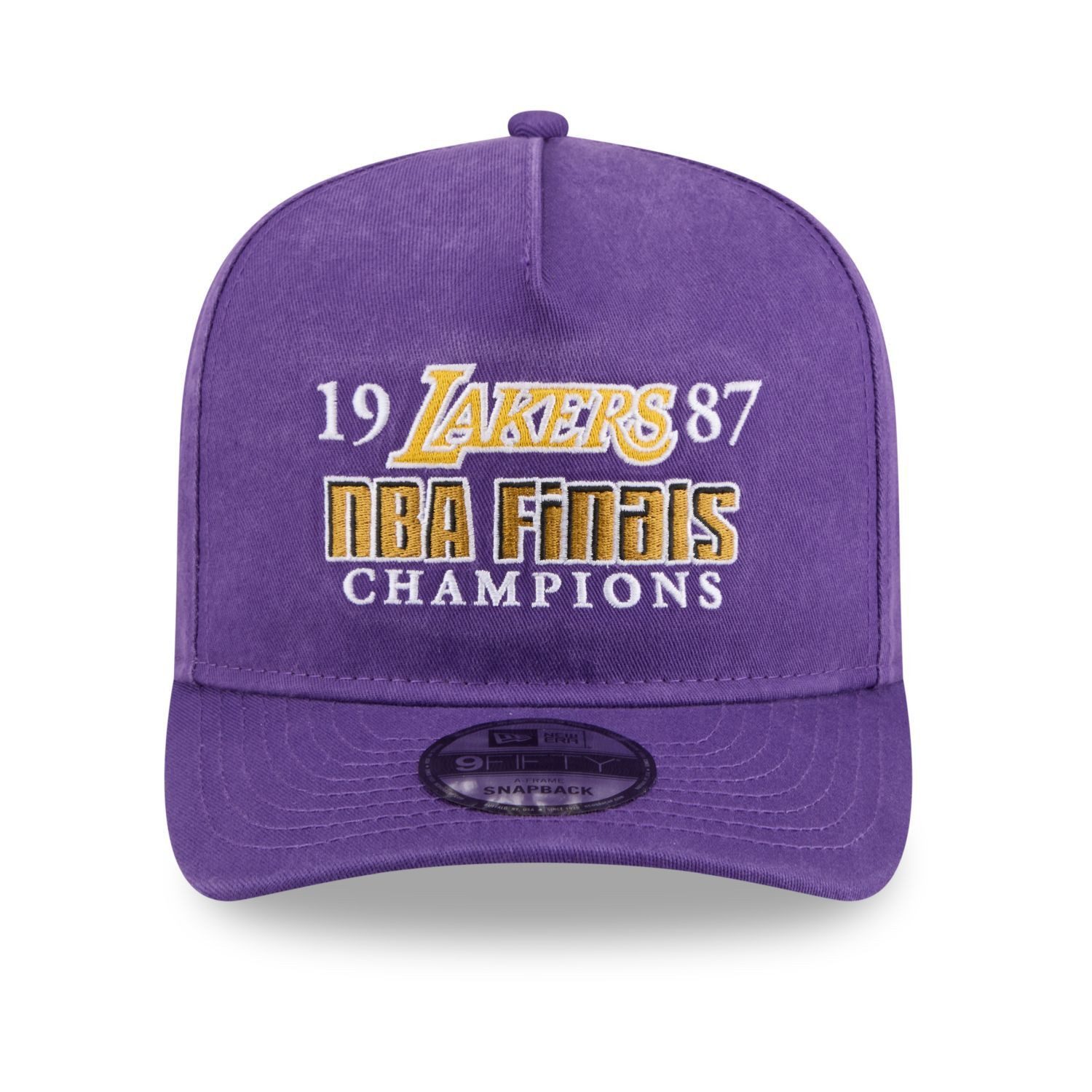 New Era Snapback Cap 9Fifty AFrame HISTORIC Los Angeles Lakers