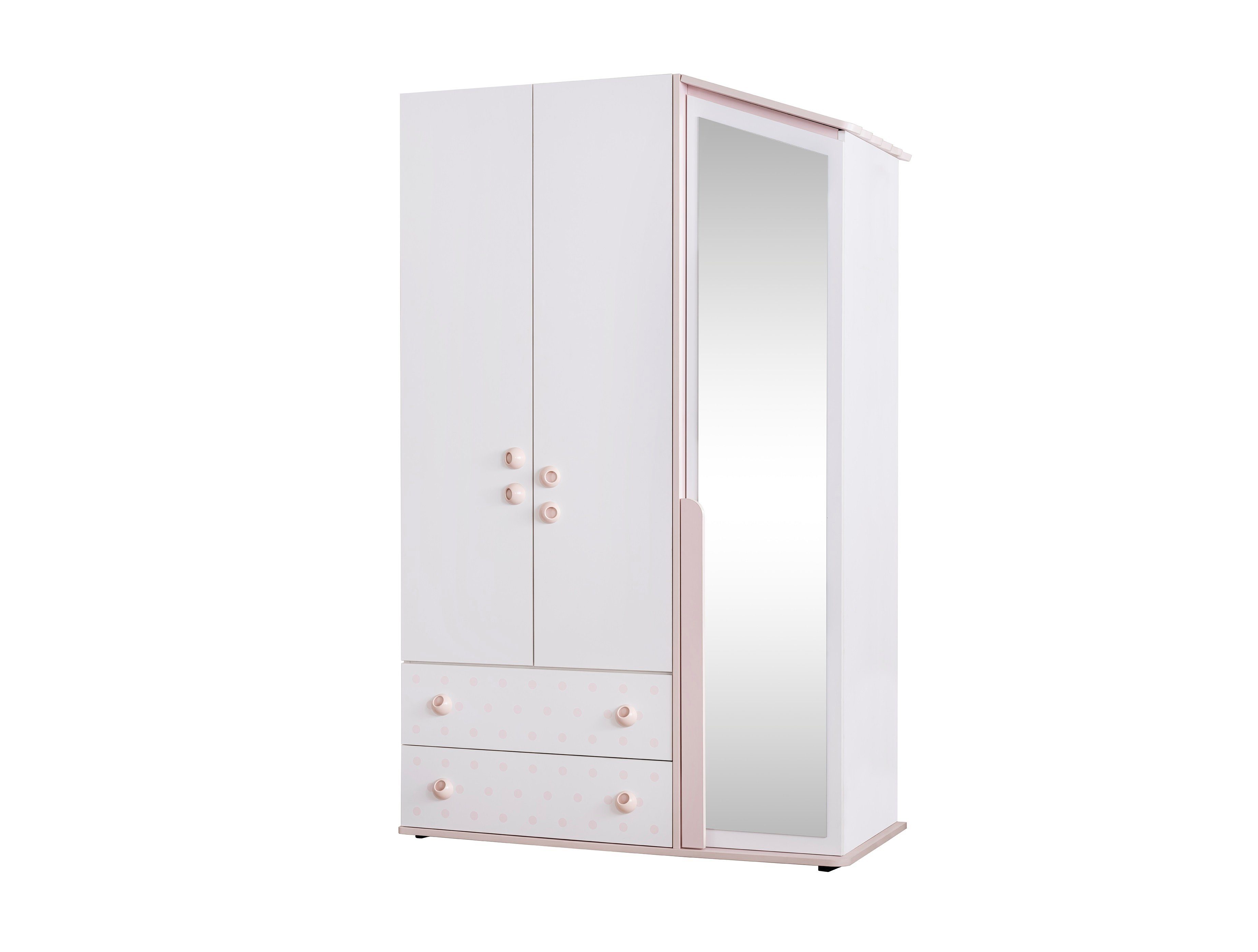 Kapa Möbel Kinderkleiderschrank Montessori Rose