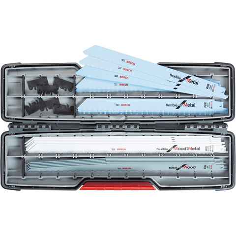 Bosch Professional Säbelsägeblatt ToughBox All-in-One (Set, 20-St), für Hubsägen