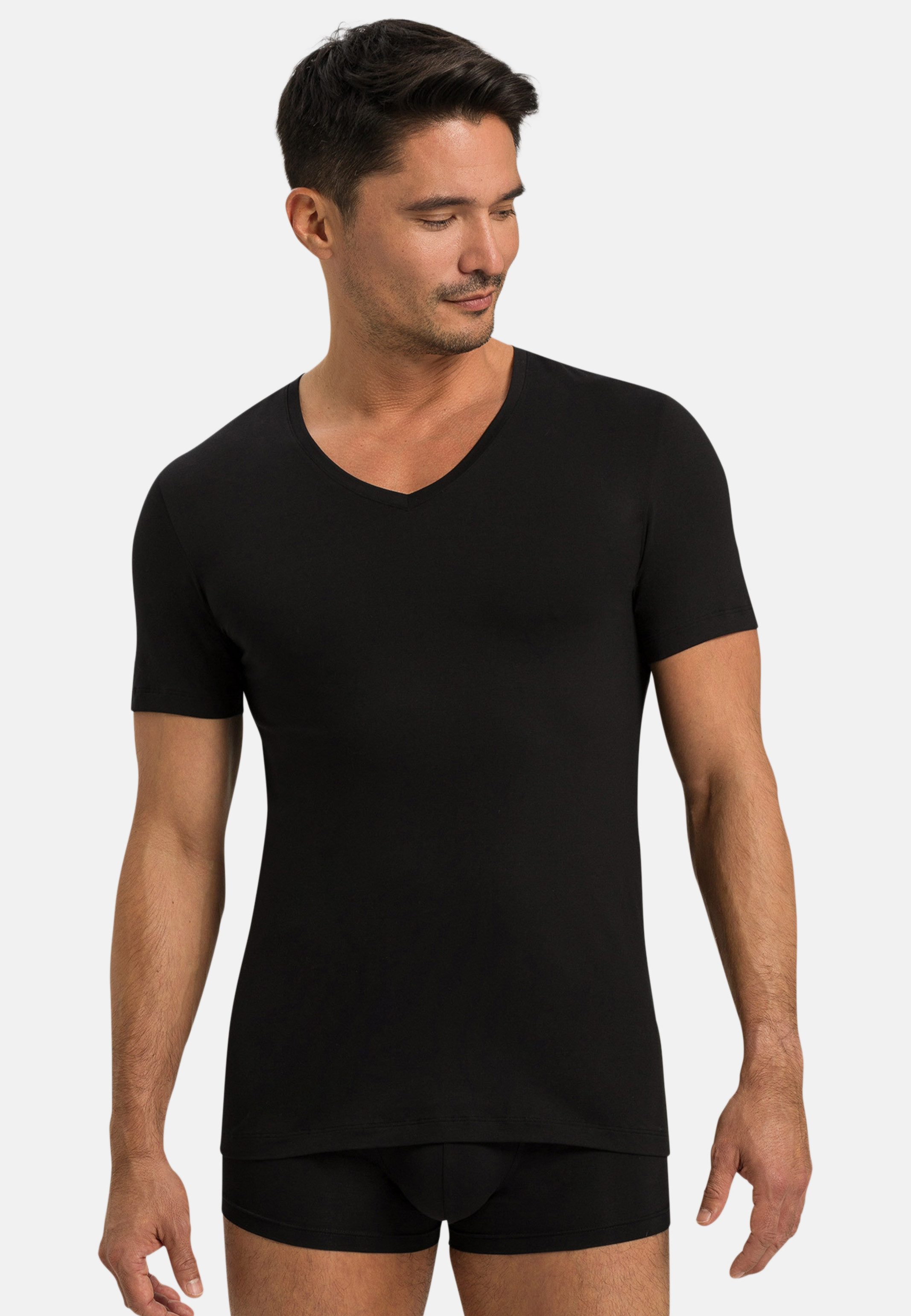 Unterhemd V-Shirt 1/2 Arm