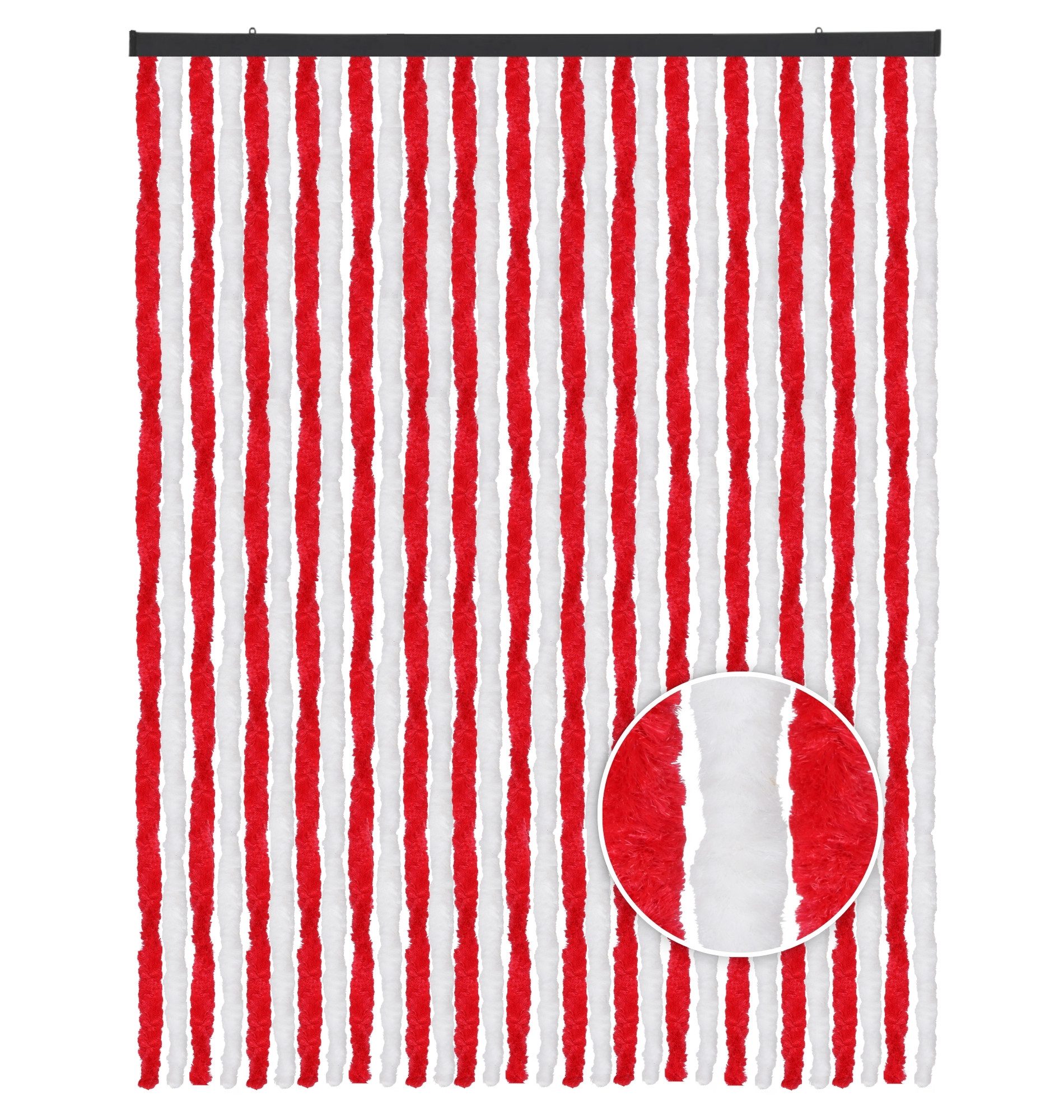 Arsvita Türvorhang Flauschvorhang 120x220cm, Ösen (1 günstig online kaufen