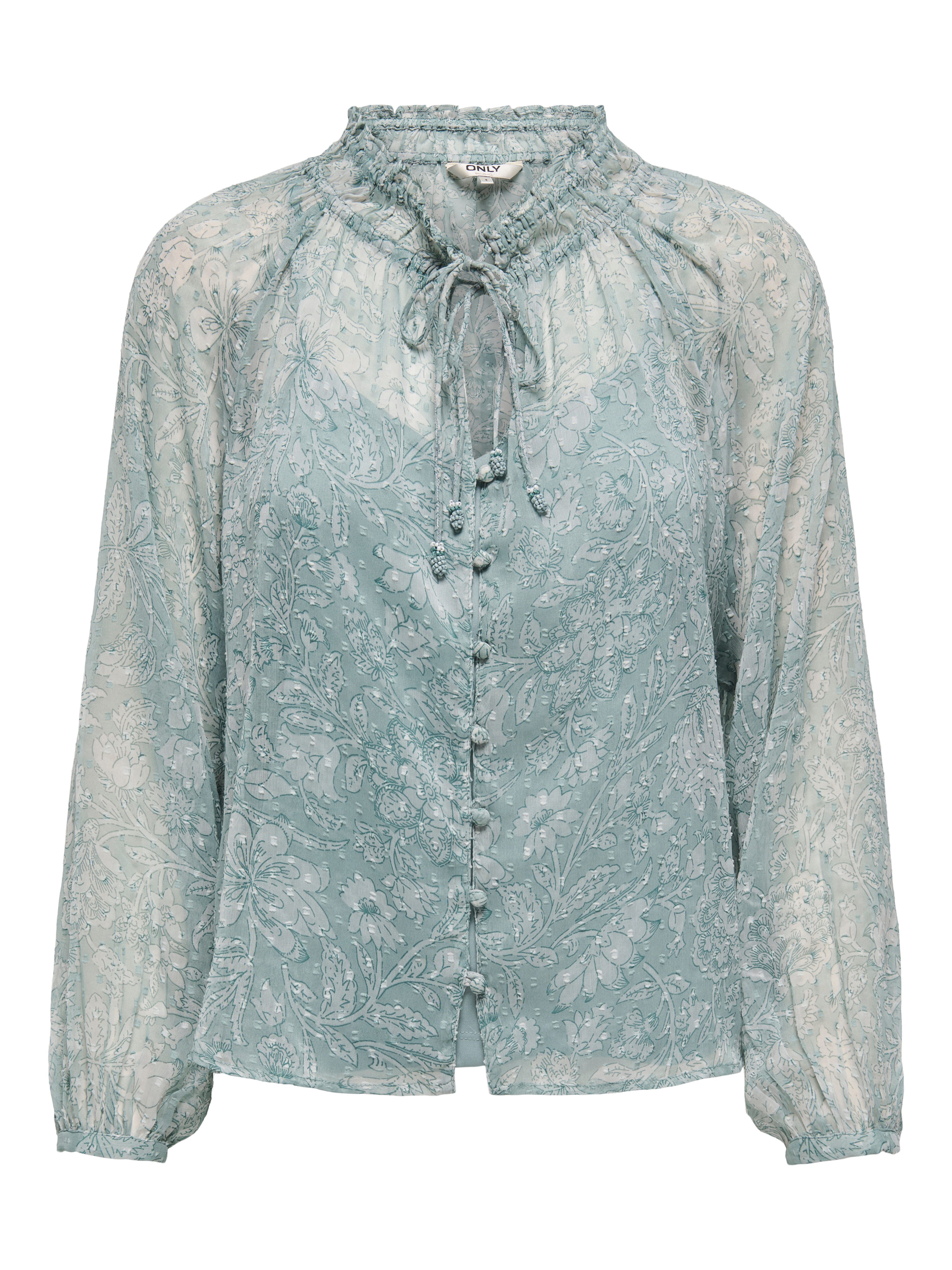 ONLY Chiffonbluse ONLELIZA LIFE LS V-NECK günstig online kaufen