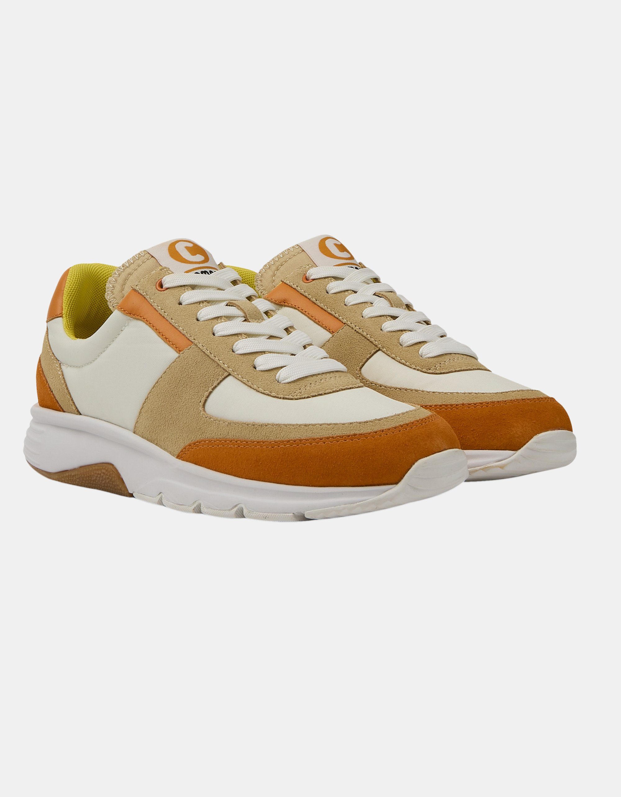 Orange DRIFT / Weiß Camper Sneaker