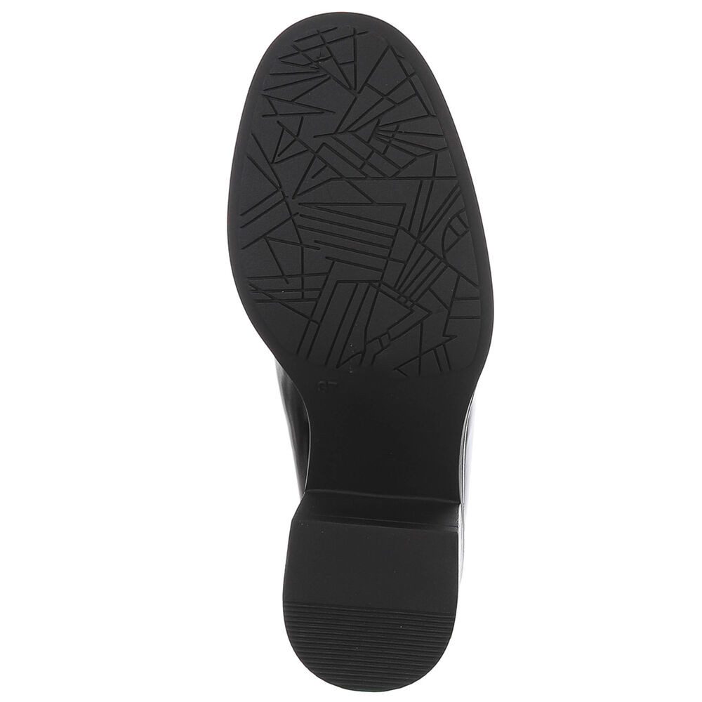 Ital-Design Elegante Slipper für Damen mit modischen Details und Absatz Pumps (91409559) Blockabsatz Pumps in Schwarz – Bild 3 von 5