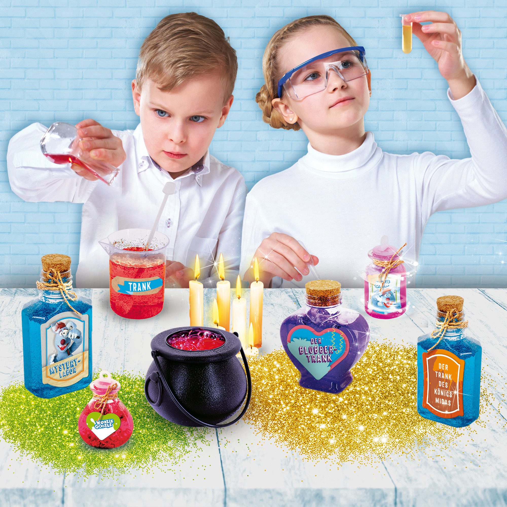 Lisciani Experimentierkasten Woozle Goozle Mystery-Labor Experimentierkasten