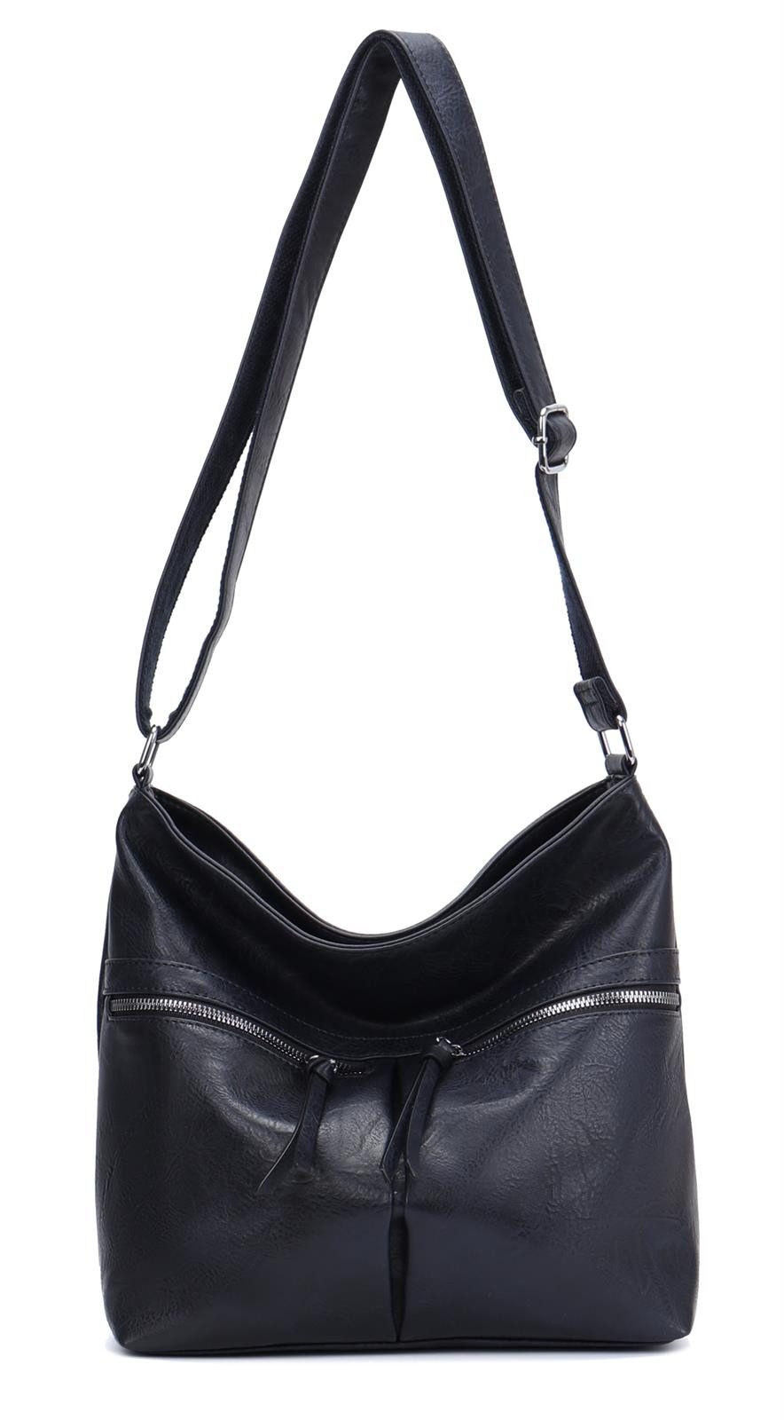 Schultertasche Damen Tasche Shopper Umhängetasche CrossOver Handtasche Reisetasche