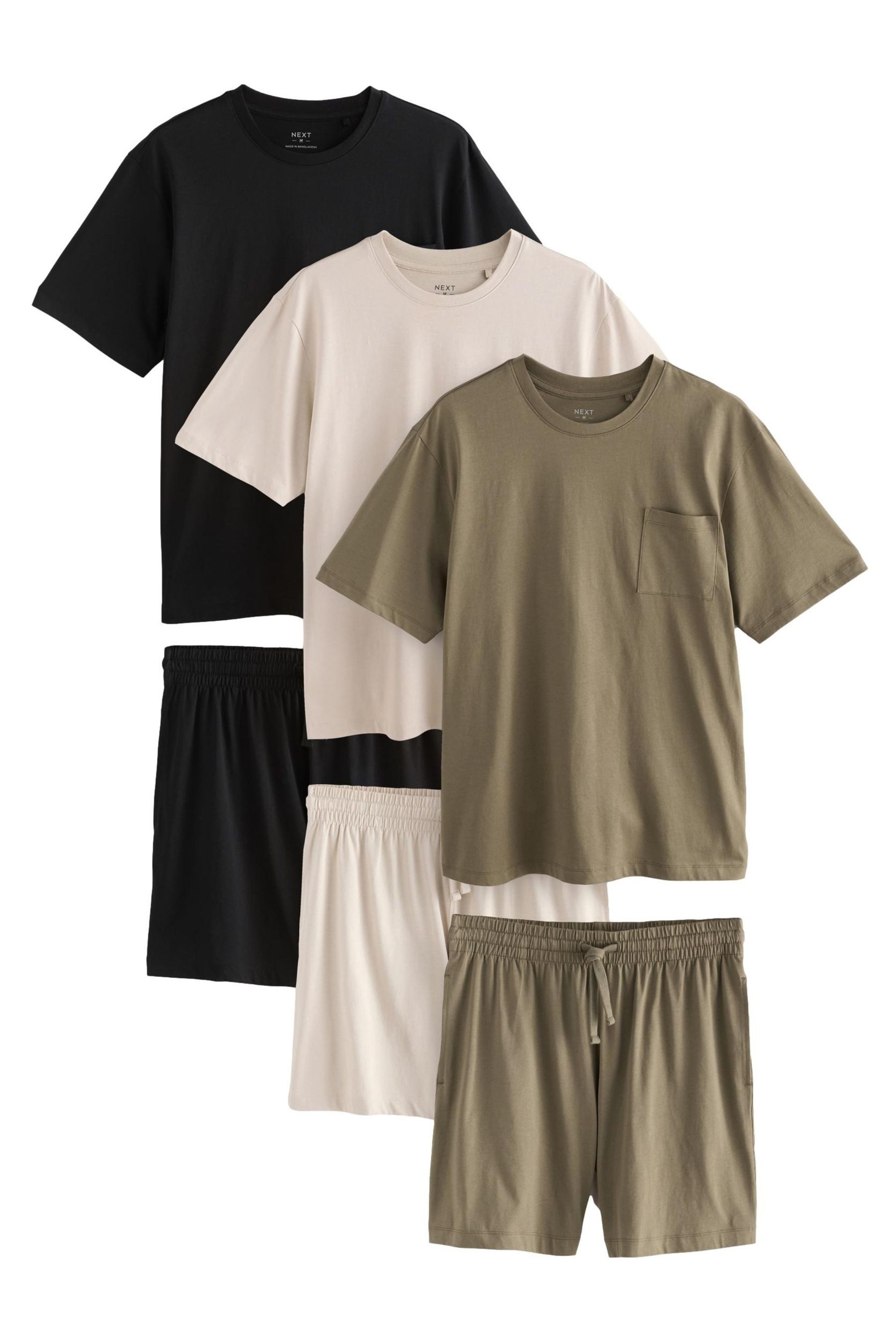 Next Pyjama Shorts-Schlafanzug aus Jersey im günstig online kaufen