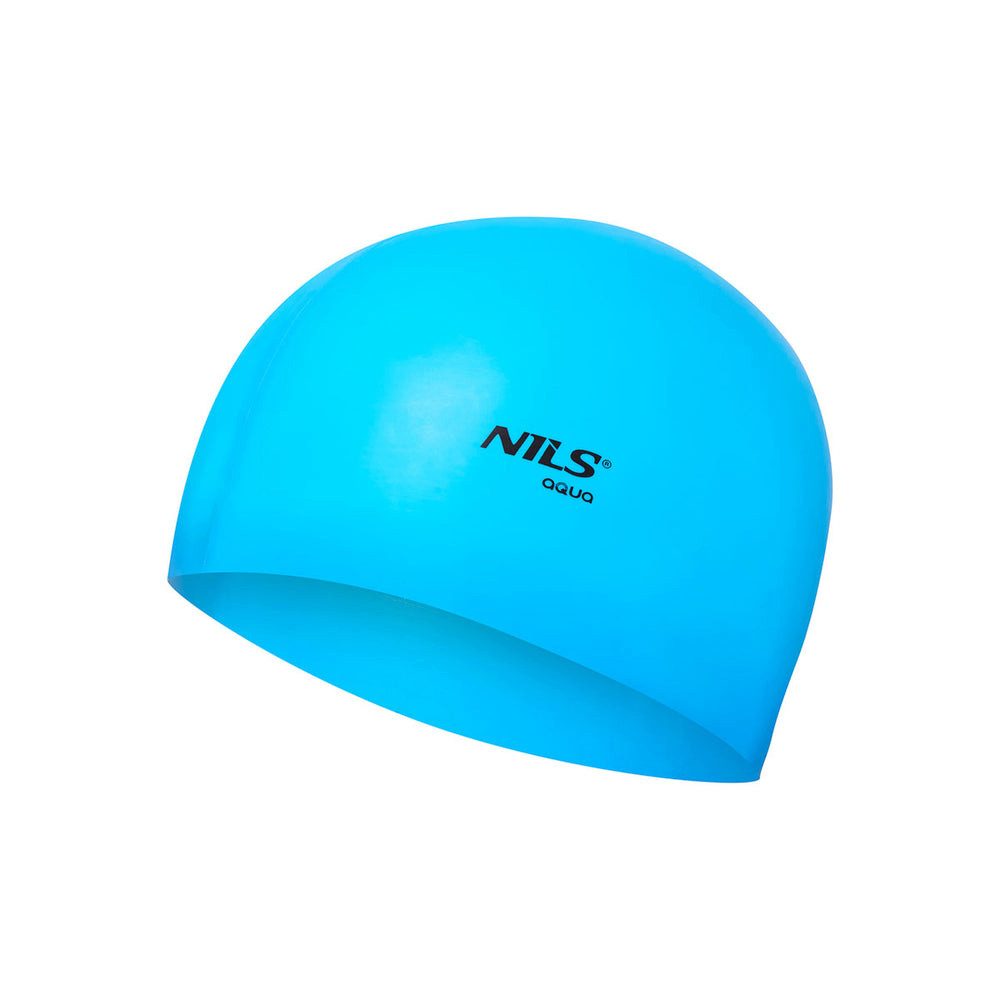 NILS AQUA Duschhaube Badekappe Schwimhaube (Spar-Set, 1 St), passt sich perfekt an und sitzt sicher ohne unangenehmes Drücken