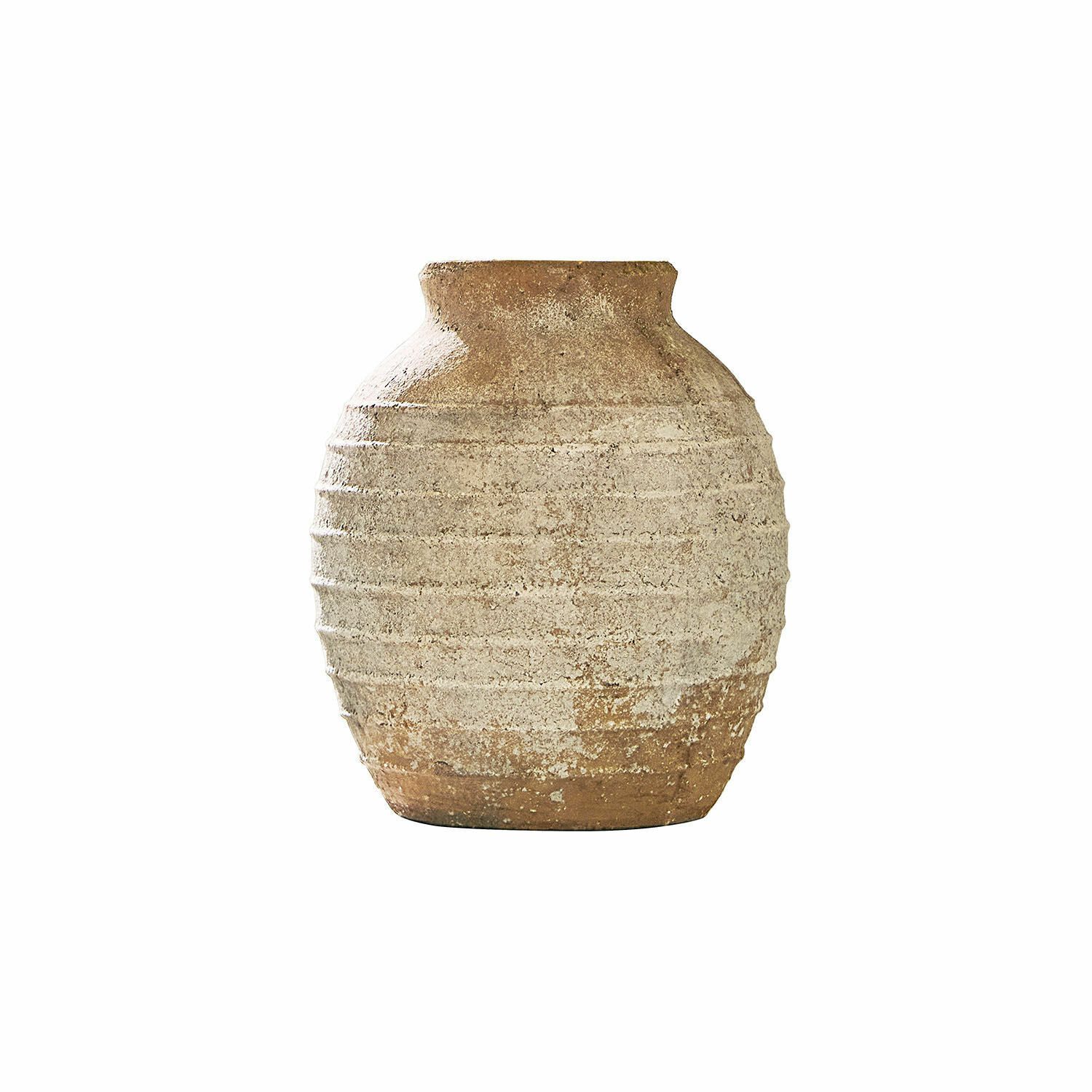 Mirabeau Tischvase Vase Sibinna braun/weiß günstig online kaufen