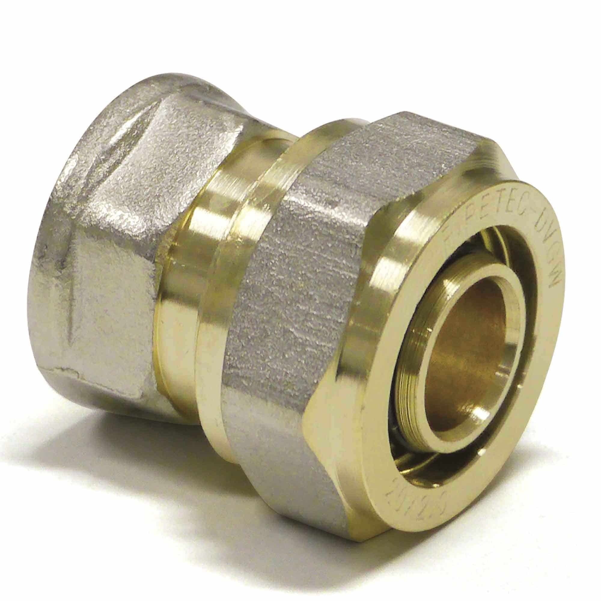 PipeTec Deutschland Schraubfilter, Pipetec Schraubfitting -Übergang von Alu-Verbundrohr Innengewinde