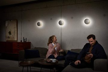 Ledvance LED-Leuchtmittel Deckenleuchte inkl. E27 LED Bluetooth Wand Decken Lampe, E27, Warmweiß, STEUERBAR MIT ALEXA, GOOGLE UND APPLE, SMART+